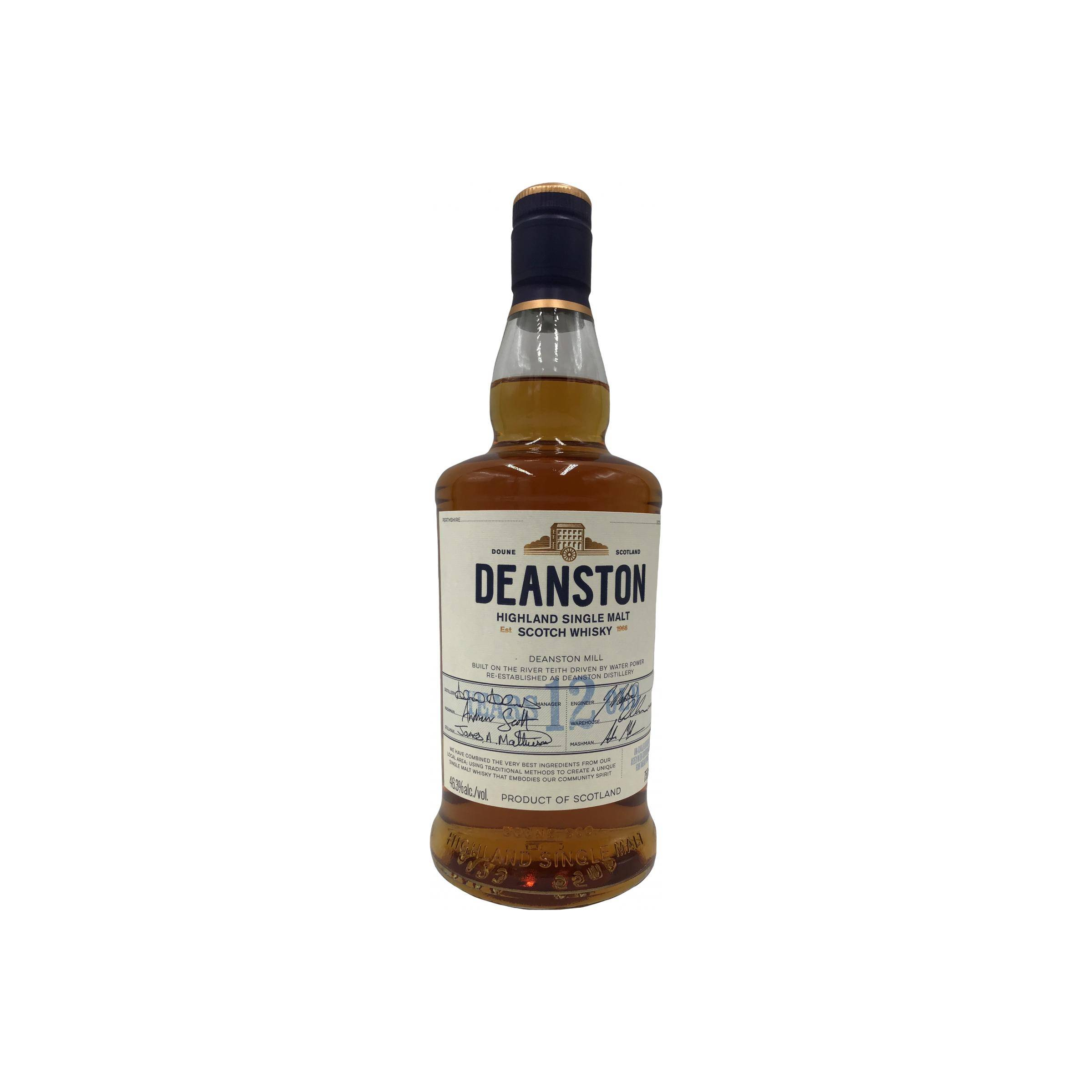 Deanston 12 Years Single Malt Whisky