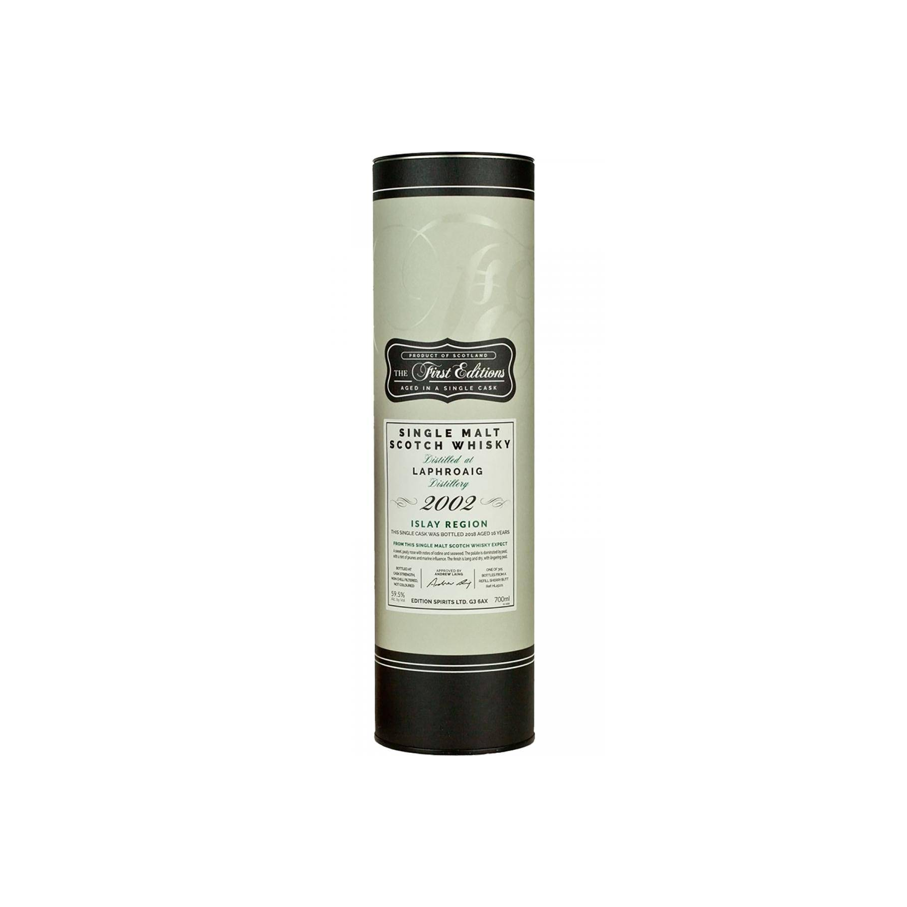 Laphroaig The First Editions 2002 16 Years Single Malt Whisky 2