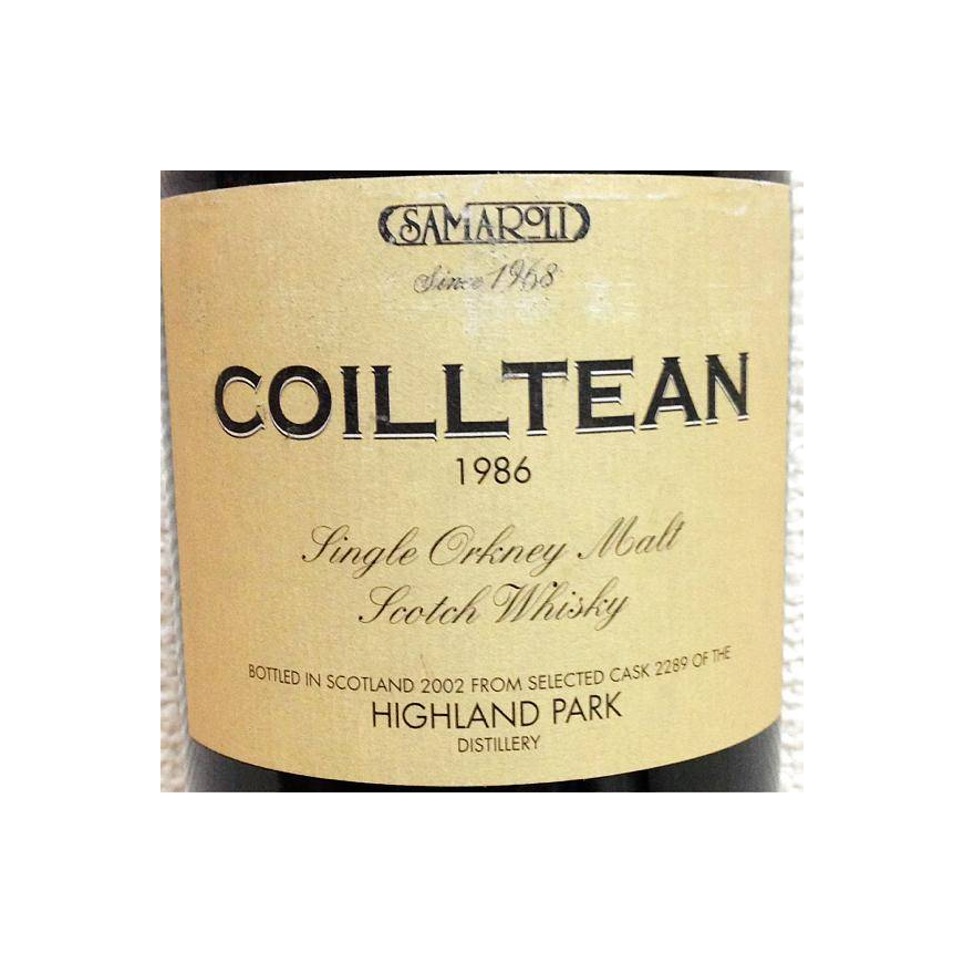 Highland Park 1986 21 Years Single Malt Whisky 2
