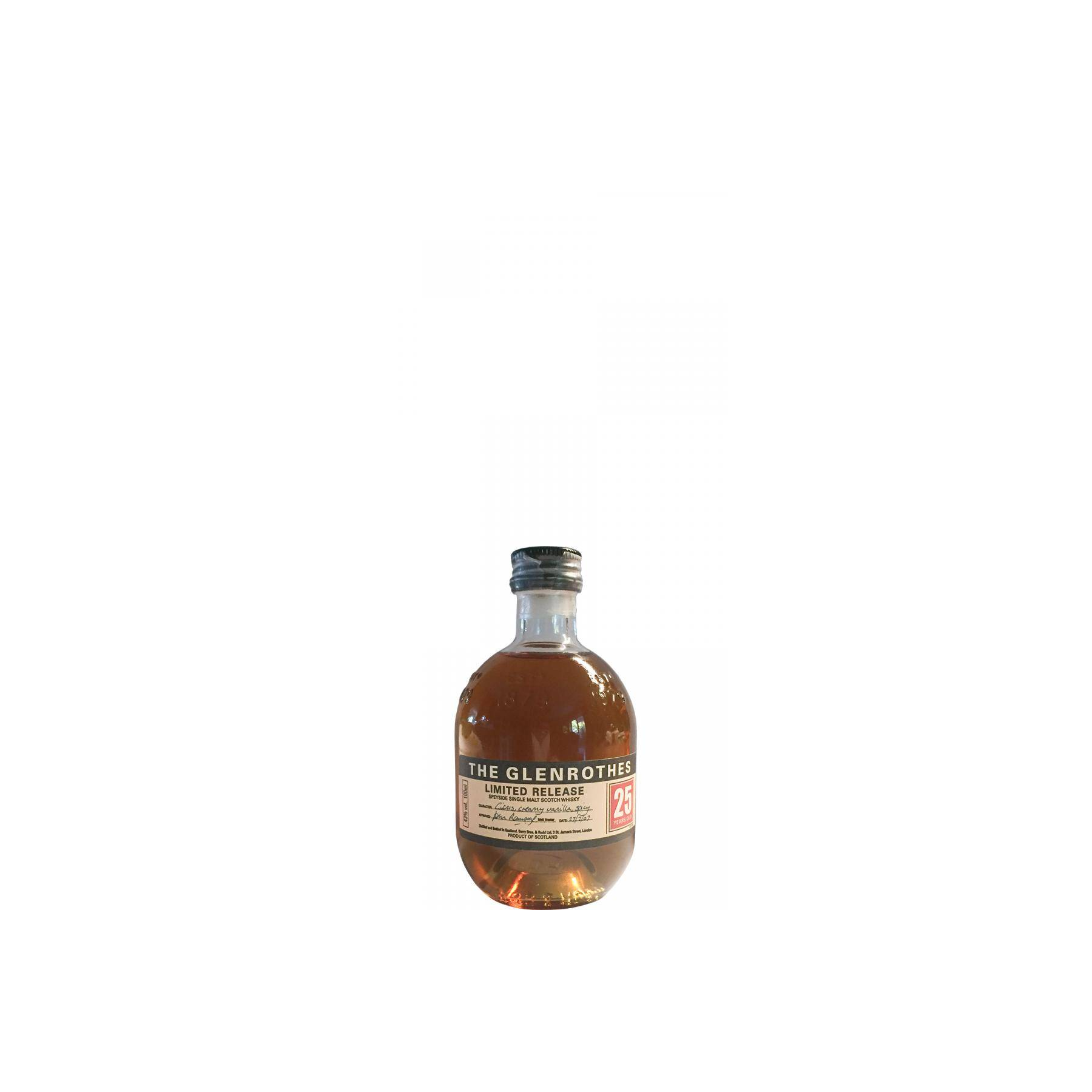 The Glenrothes 25 Years Single Malt Whisky