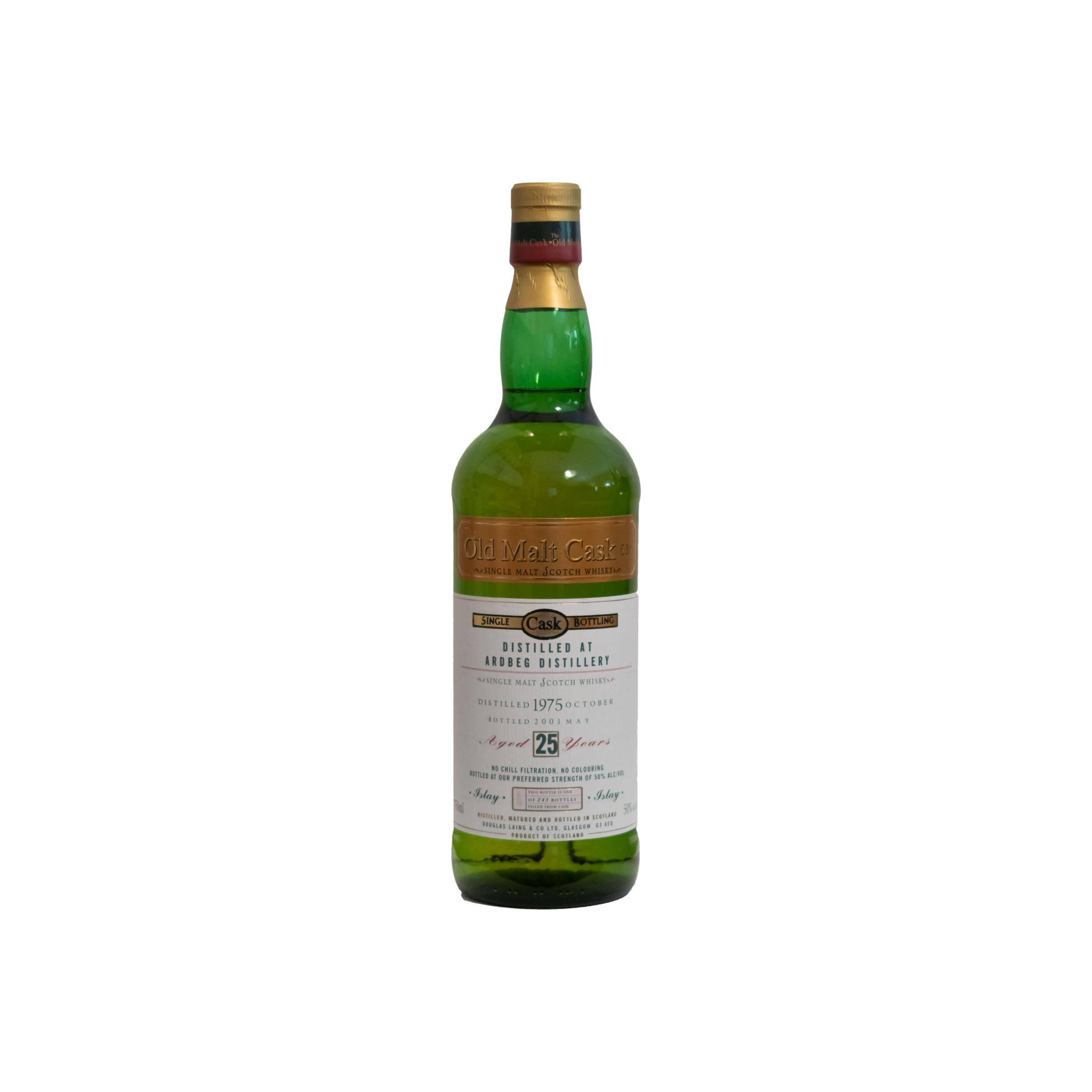 Ardbeg Old Malt Cask 1975 25 Years Single Malt Whisky