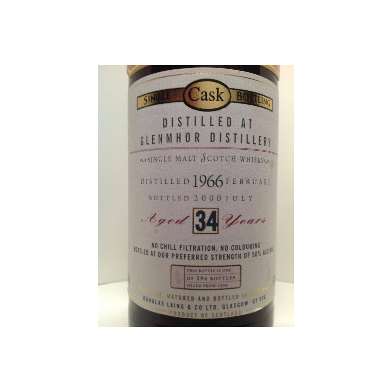 Glen Mhor Old Malt Cask 1966 34 Years Single Malt Whisky 2