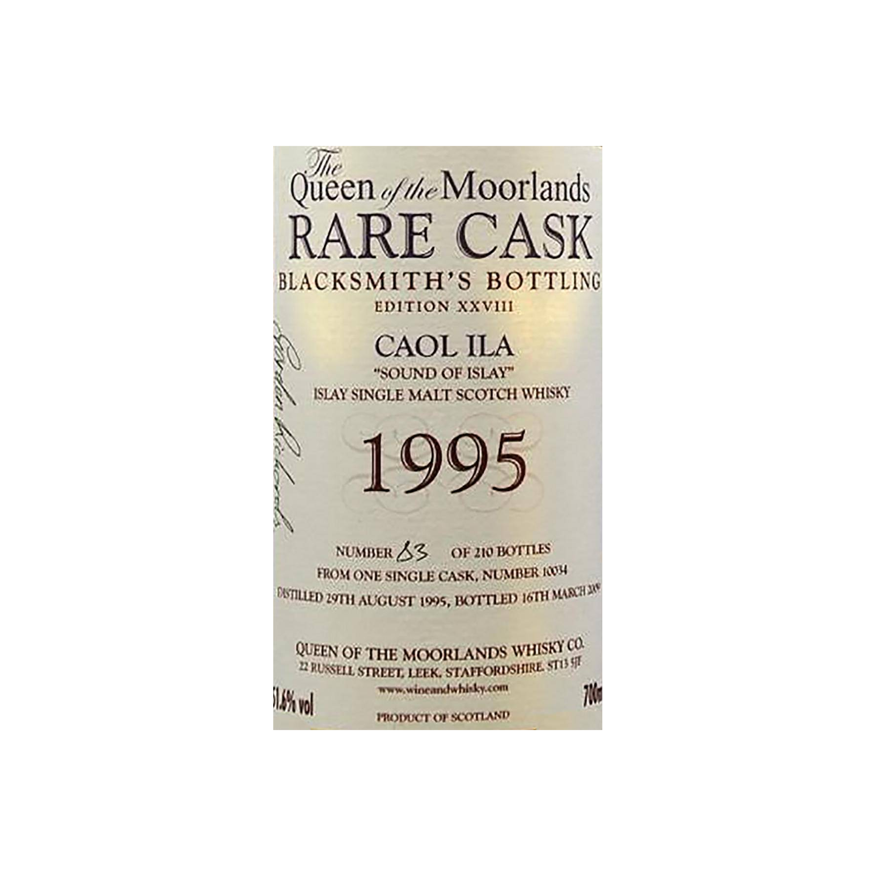 Caol Ila 1995 13 Years Single Malt Whisky 3