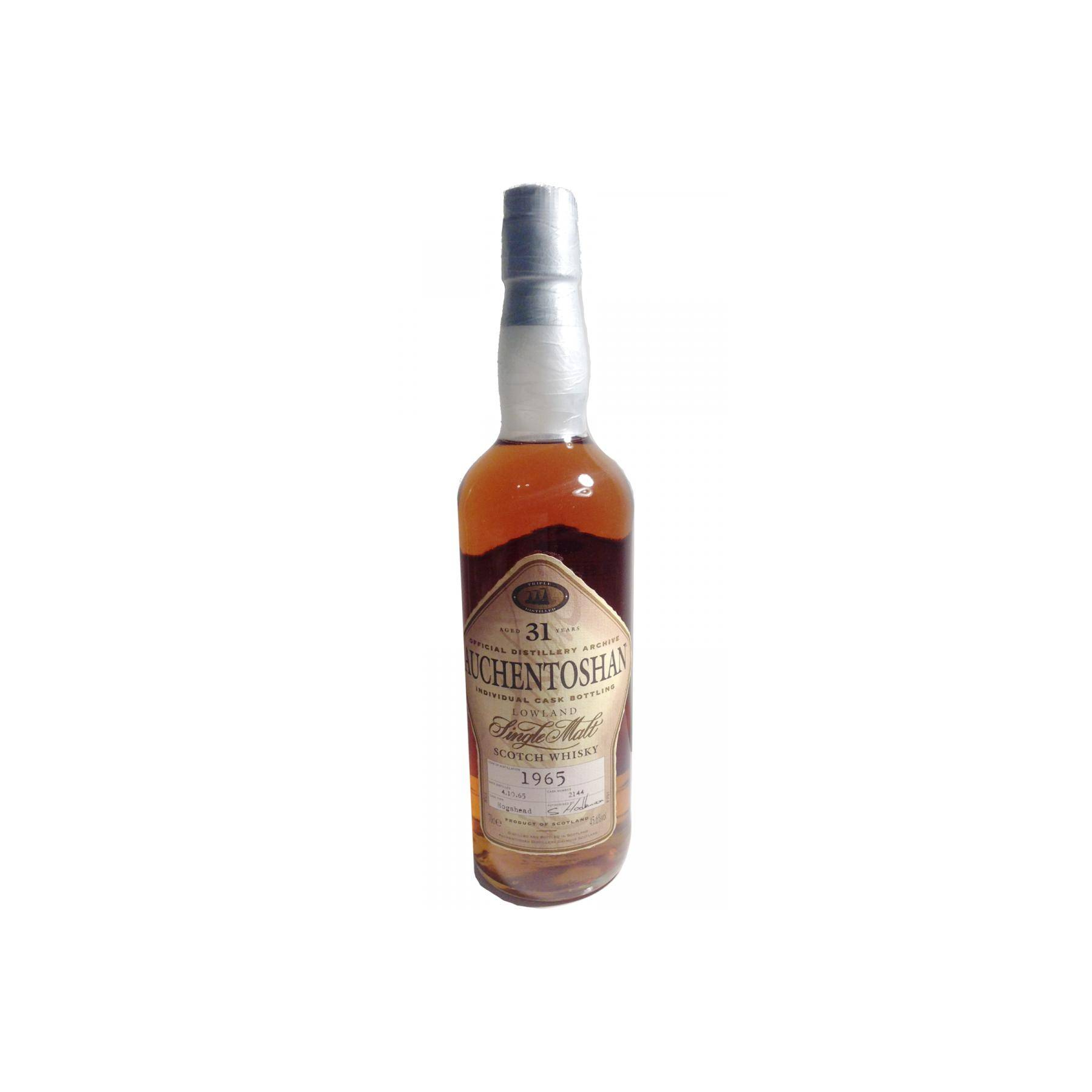 Auchentoshan Individual Cask Bottling 1965 31 Years Single Malt Whisky