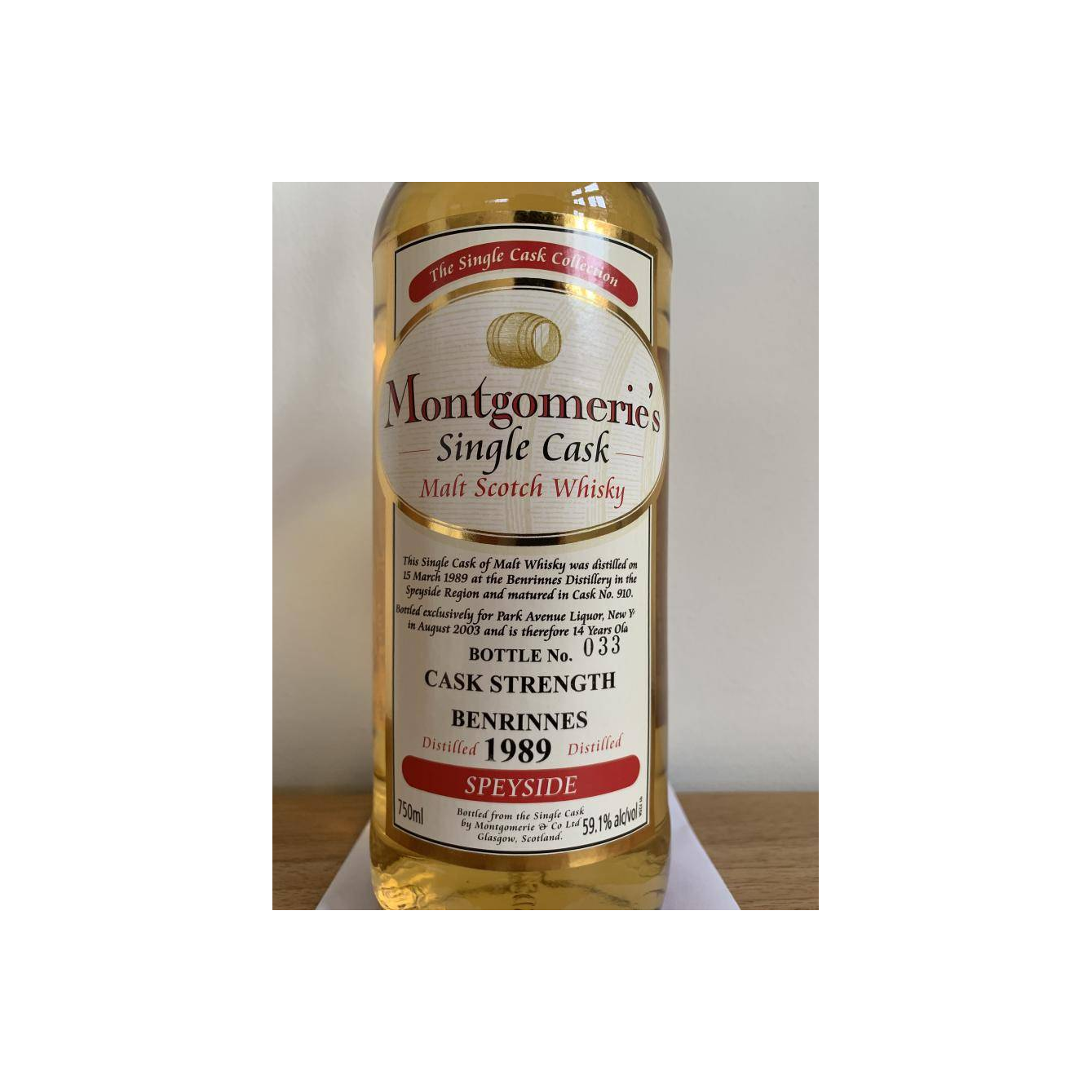Benrinnes 1989 14 Years Single Malt Whisky 2