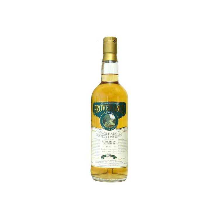 Port Ellen McGibbon's Provenance 1976 25 Years Single Malt Whisky