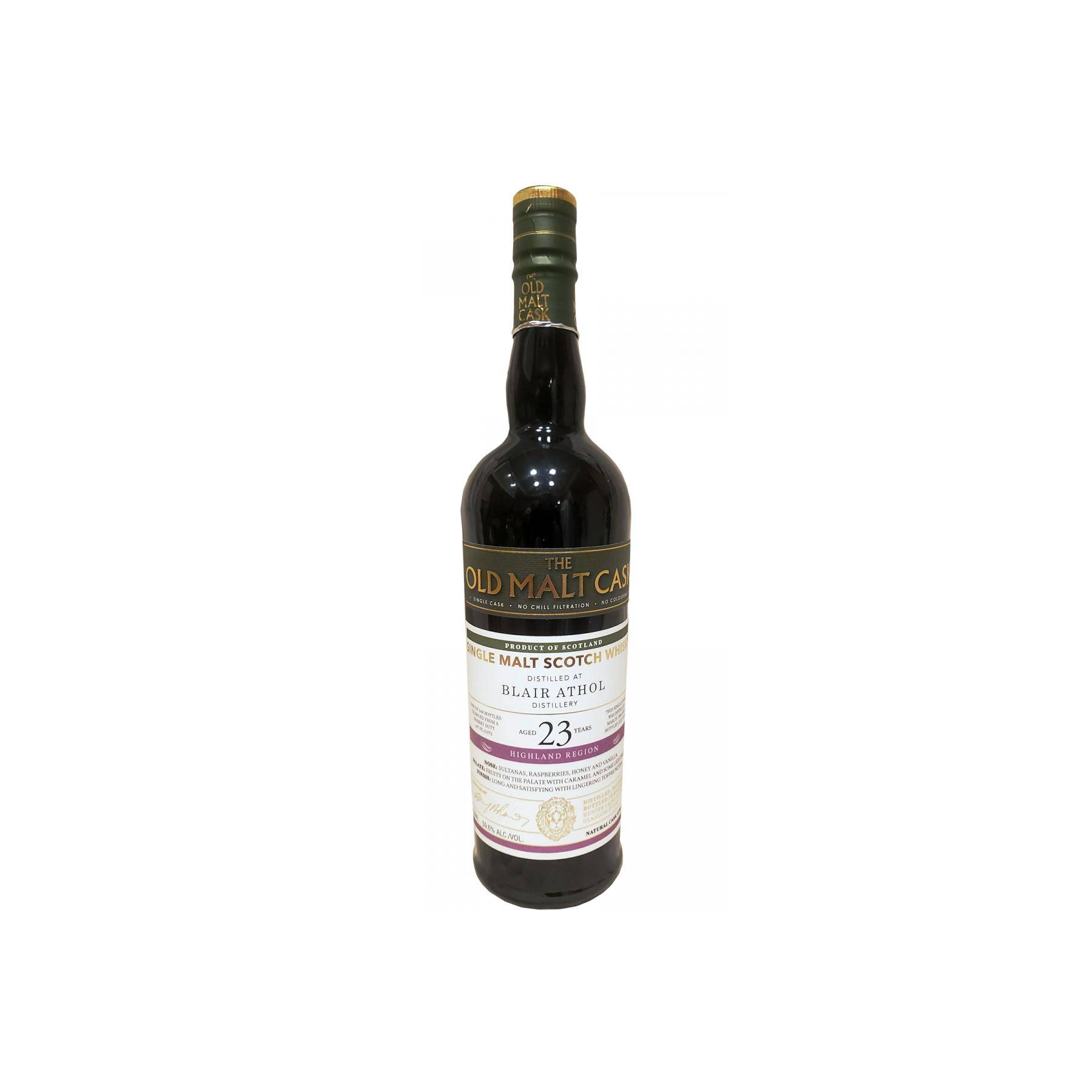 Blair Athol Old Malt Cask 1995 23 Years Single Malt Whisky