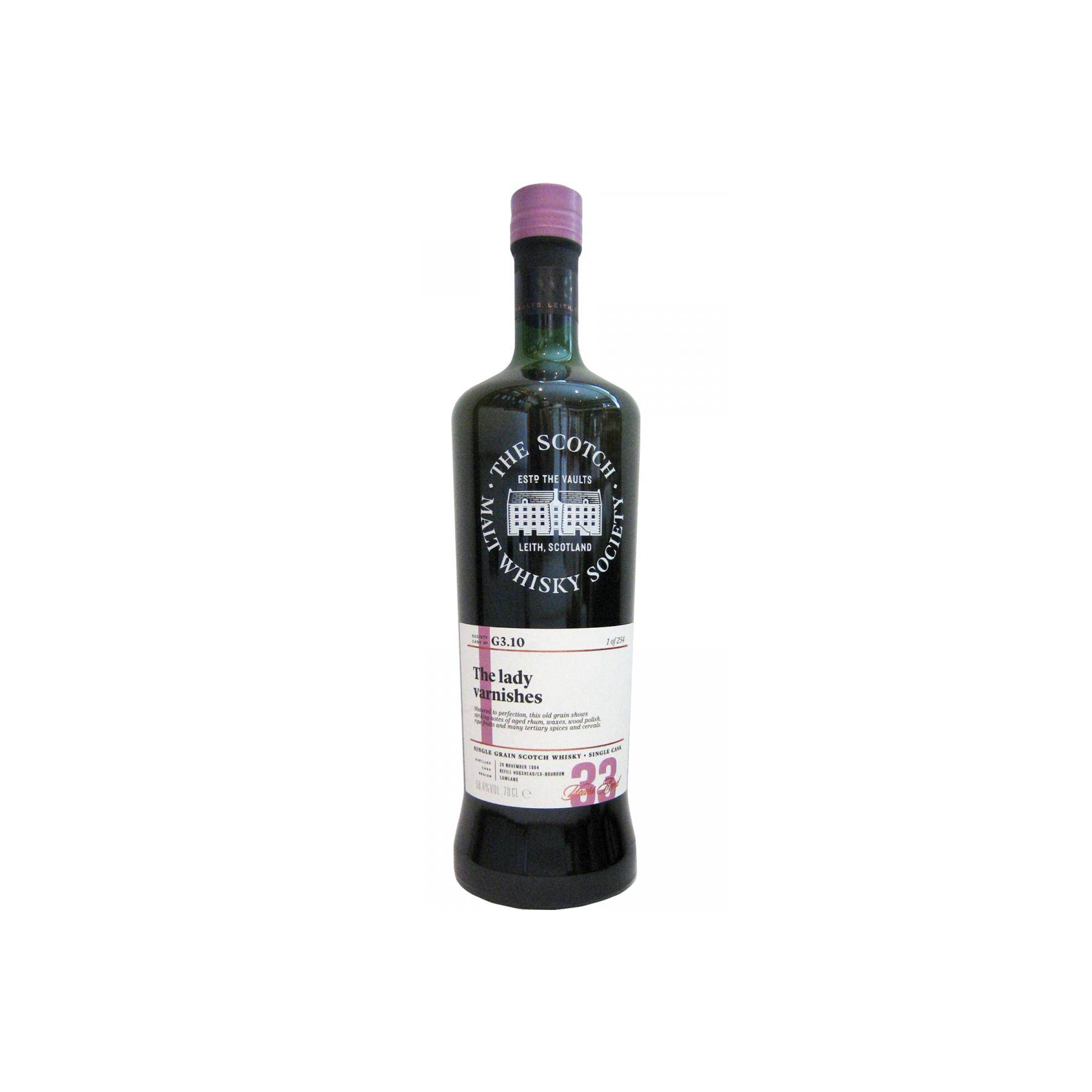 The Scotch Malt Whisky Society 1984 33 Years Single Grain Whisky
