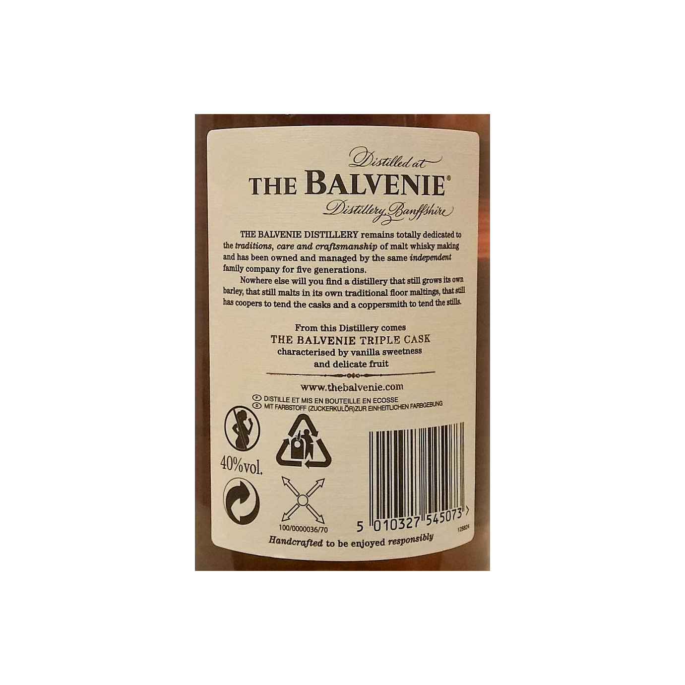 The Balvenie 16 Years Single Malt Whisky 2