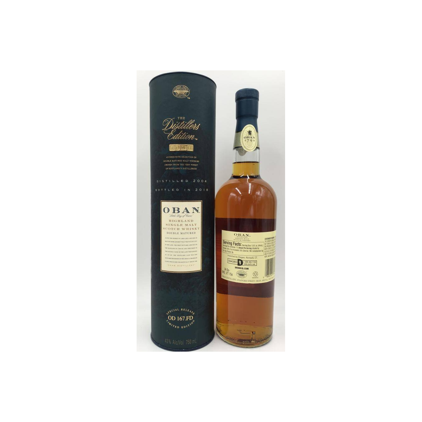 Oban The Distillers Edition 2004 14 Years Single Malt Whisky 2