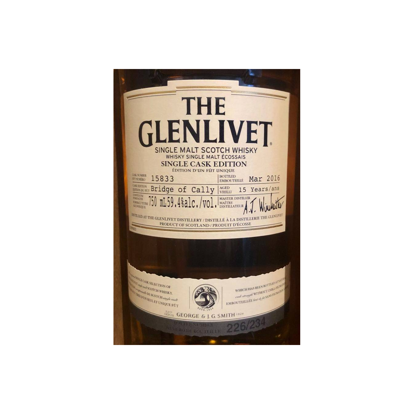 The Glenlivet 15 Years Single Malt Whisky 2
