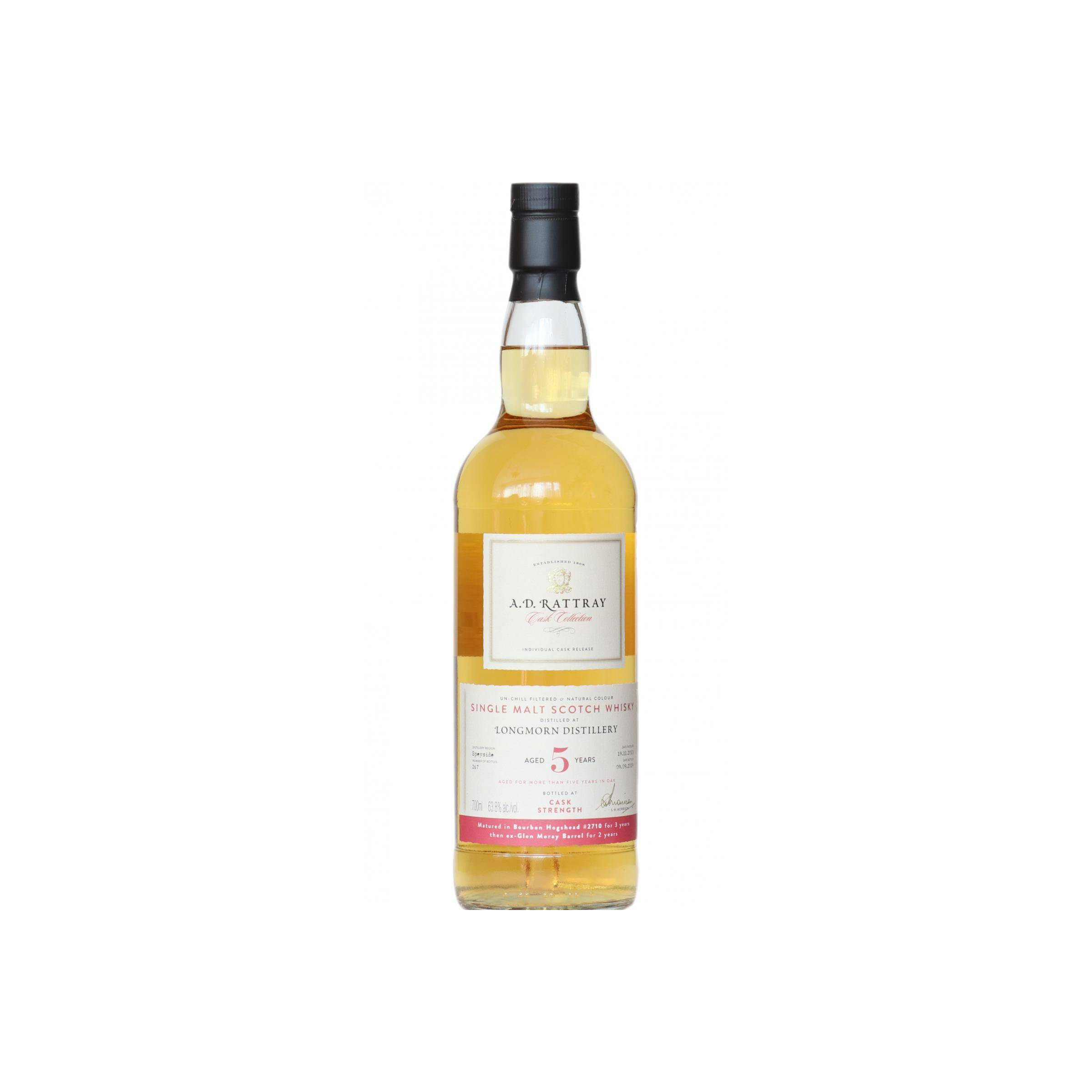 Longmorn Individual Cask Bottling 2013 5 Years Single Malt Whisky