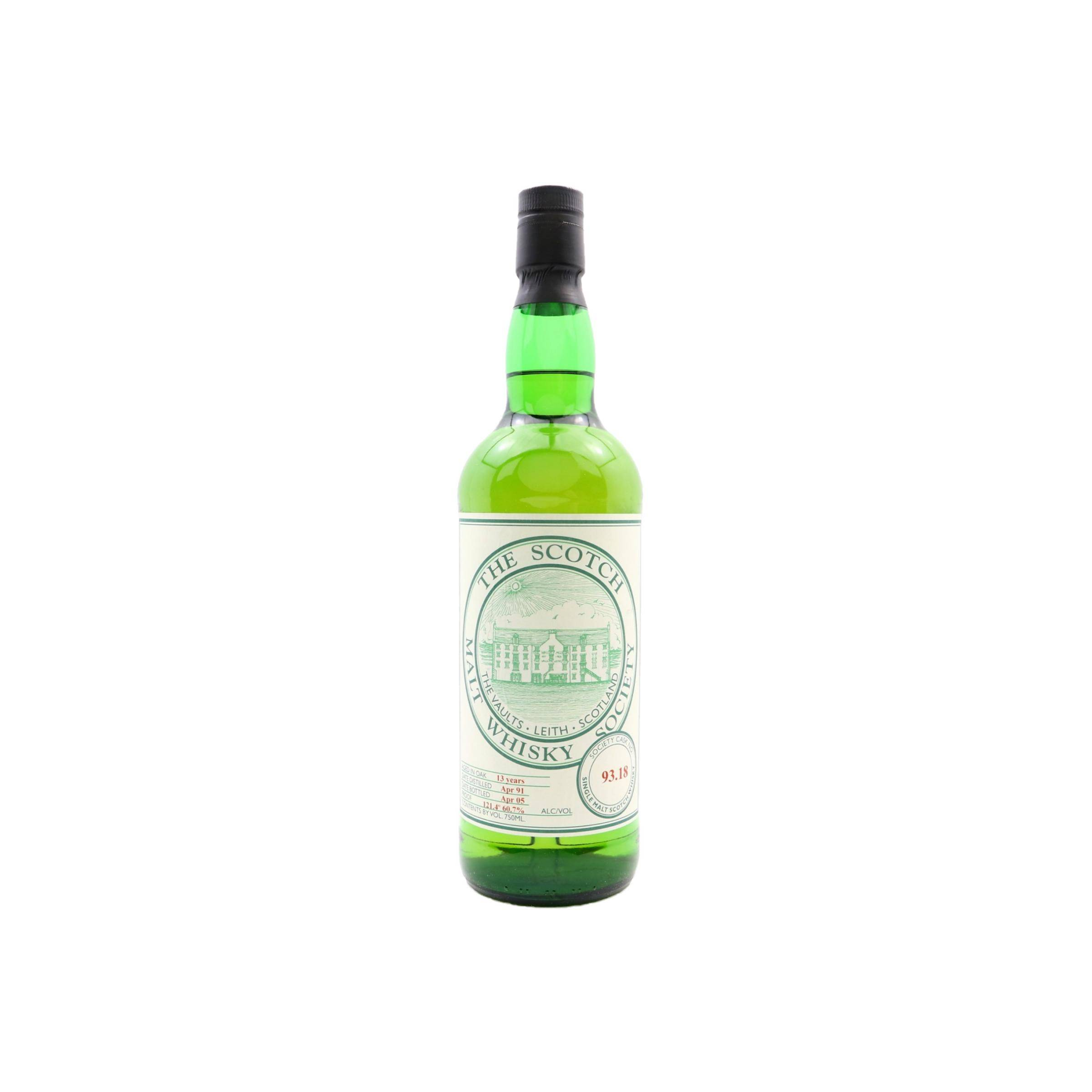 The Scotch Malt Whisky Society 1991 13 Years Single Malt Whisky
