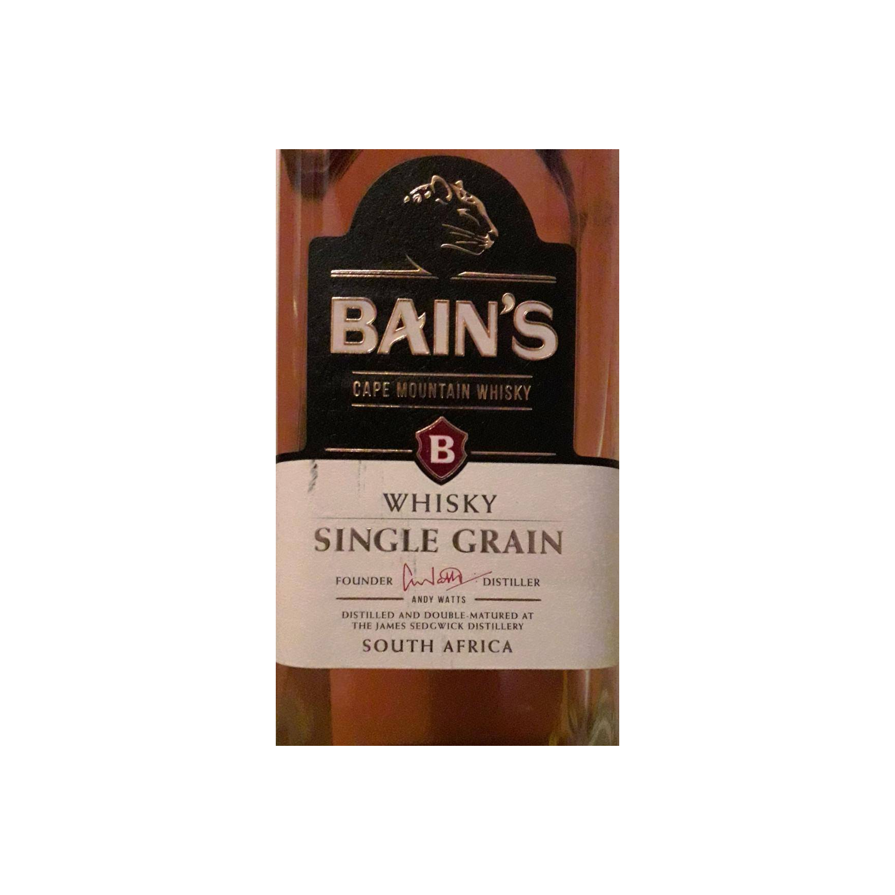 Bain's Cape Mountain Whisky 2