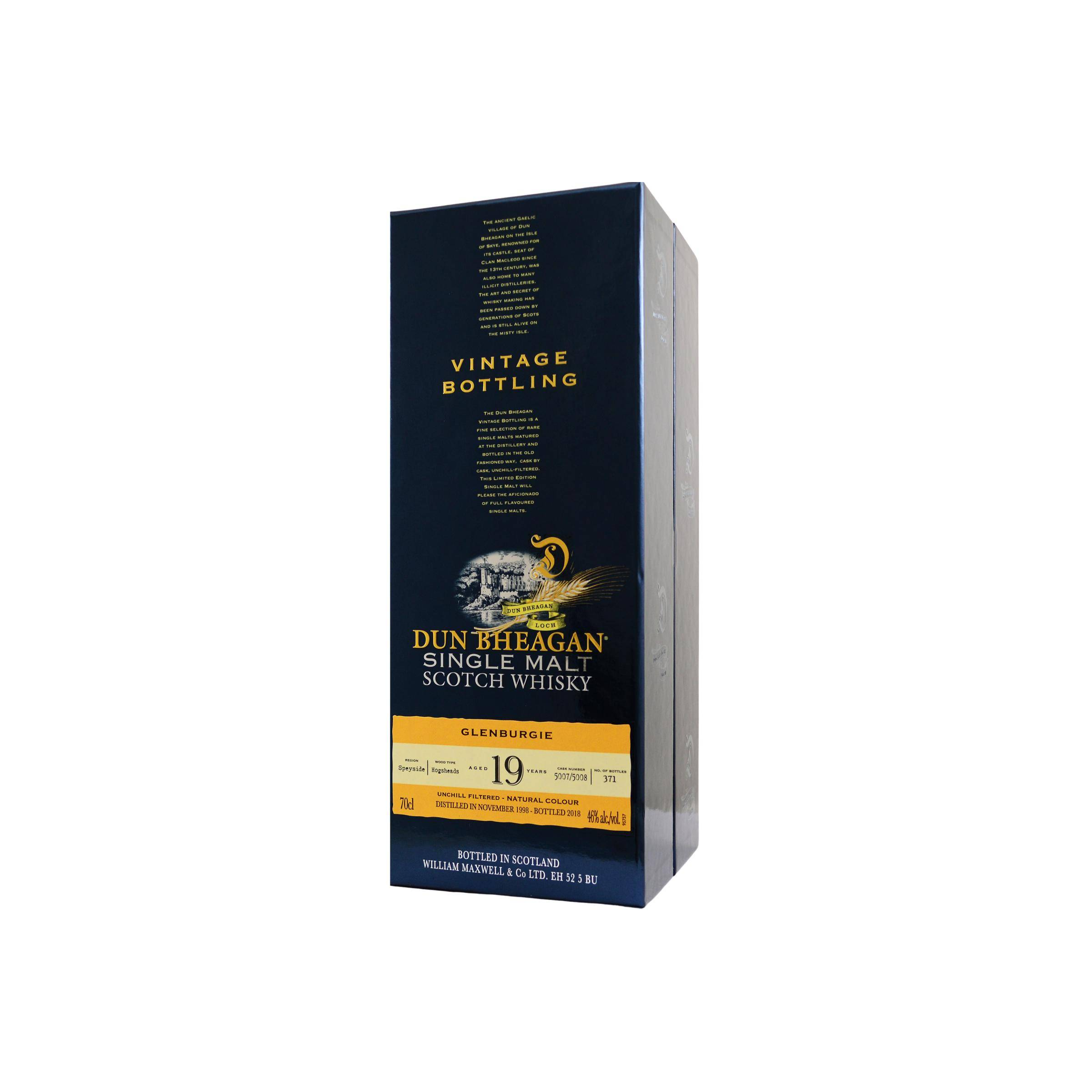 Glenburgie 1998 19 Years Single Malt Whisky 2