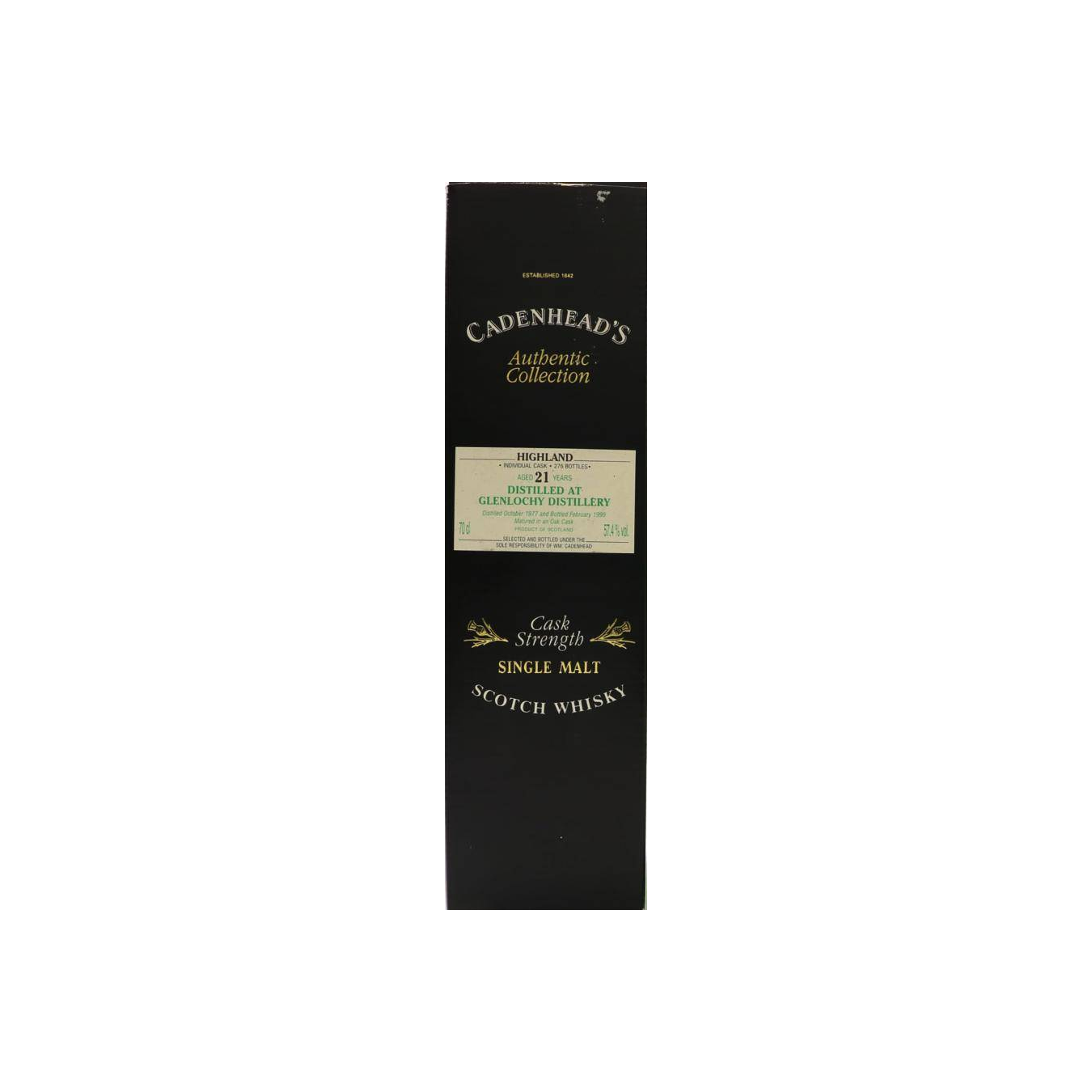The Scotch Malt Whisky Society Authentic Collection 1977 21 Years Single Malt Whisky 3