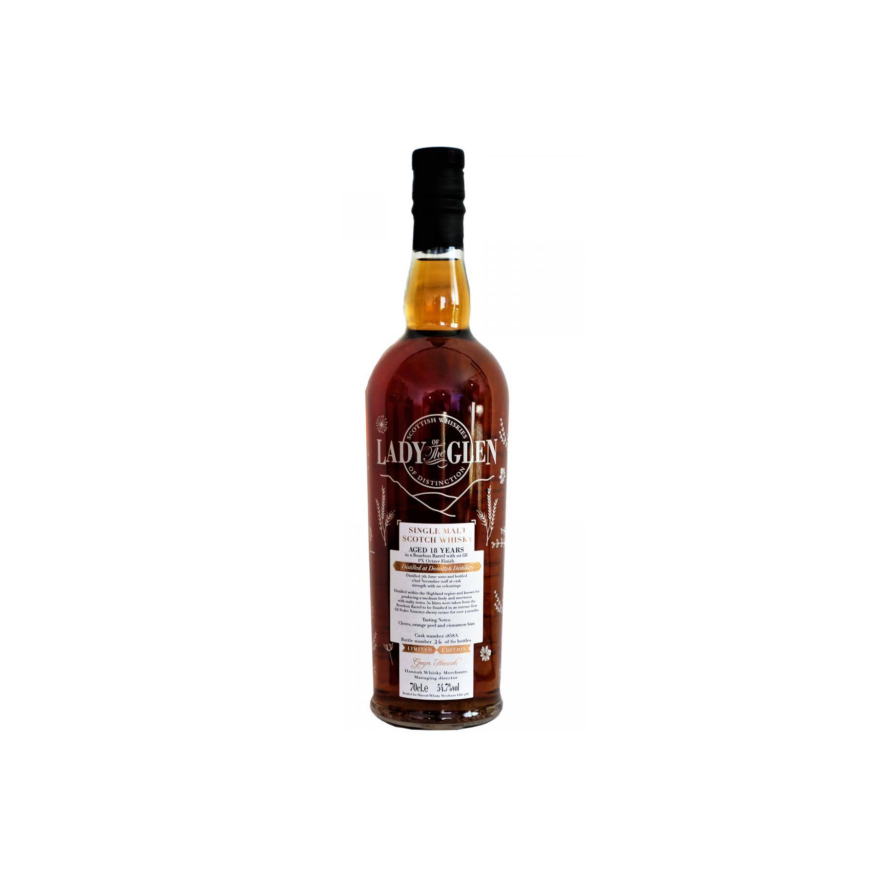 Deanston 2000 18 Years Single Malt Whisky