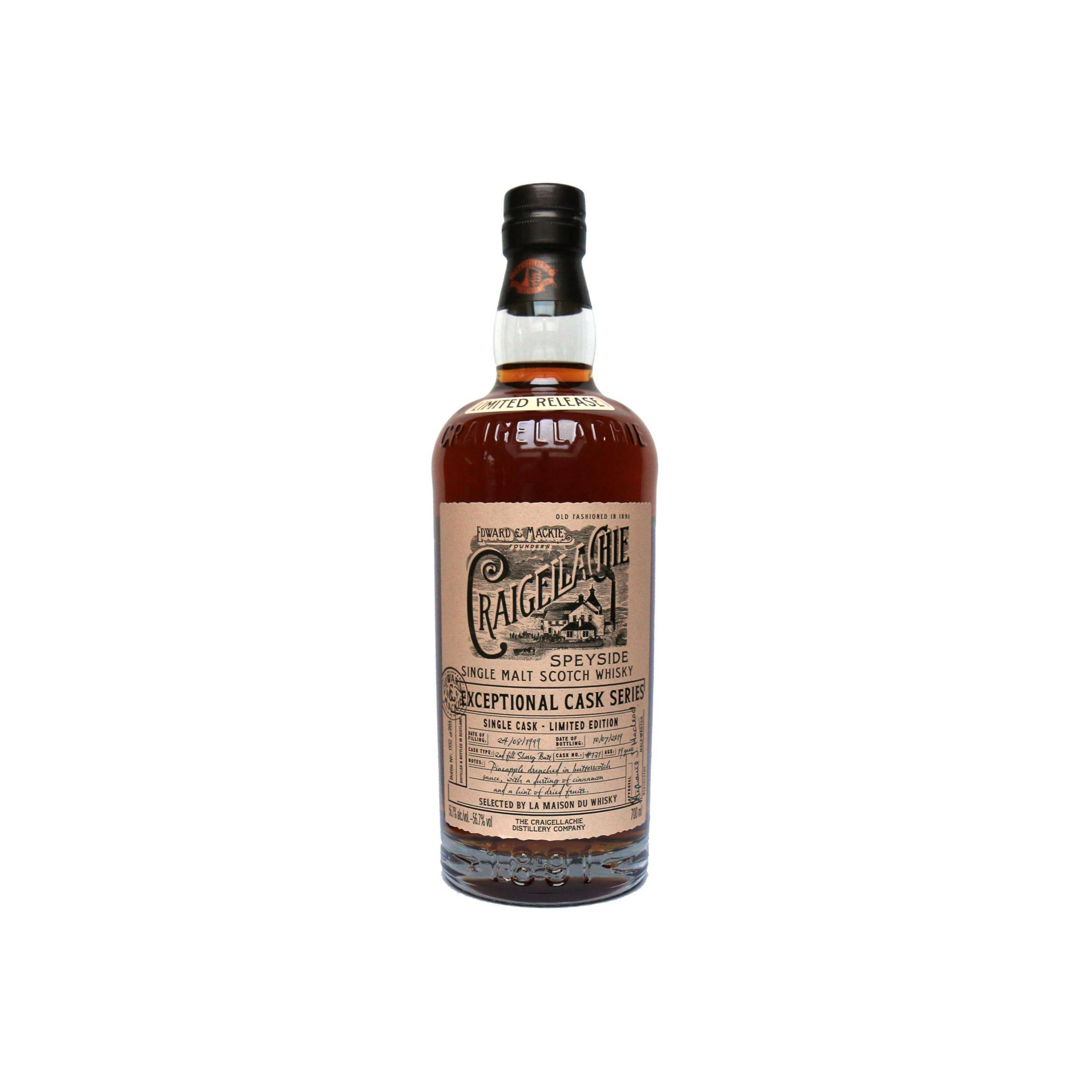 Craigellachie 1999 19 Years Single Malt Whisky
