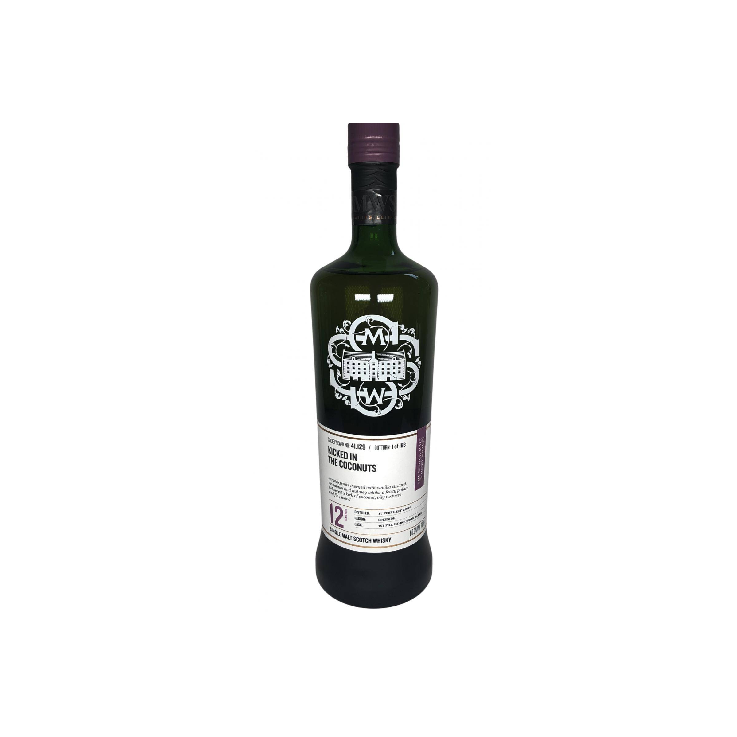 The Scotch Malt Whisky Society 2007 12 Years Single Malt Whisky