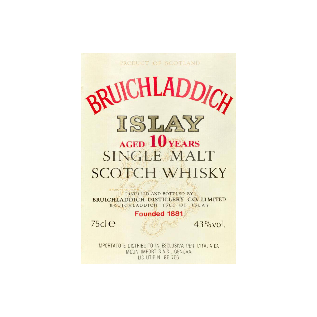 Bruichladdich 10 Years Single Malt Whisky 2