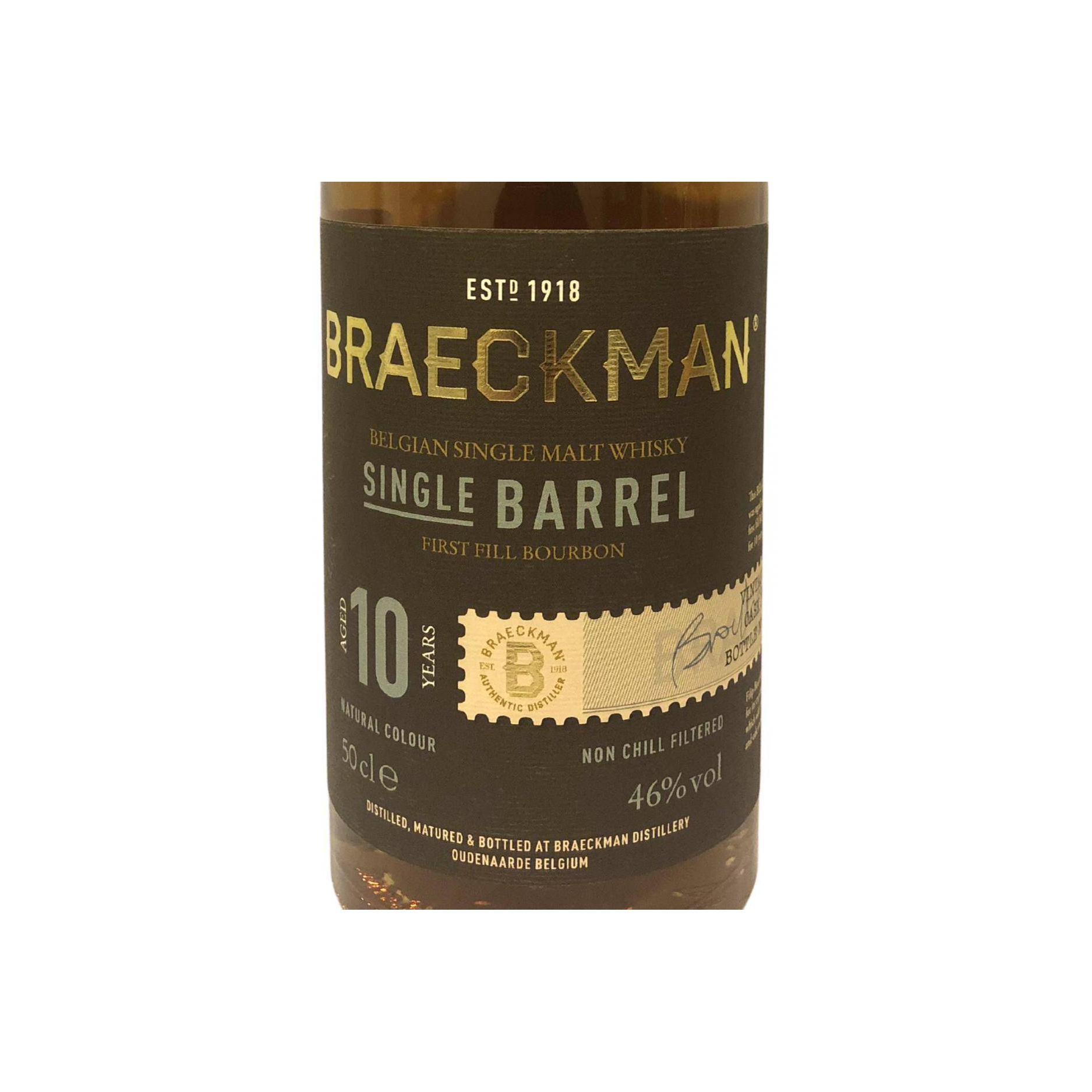Braeckman Distillers 10-year-old 2