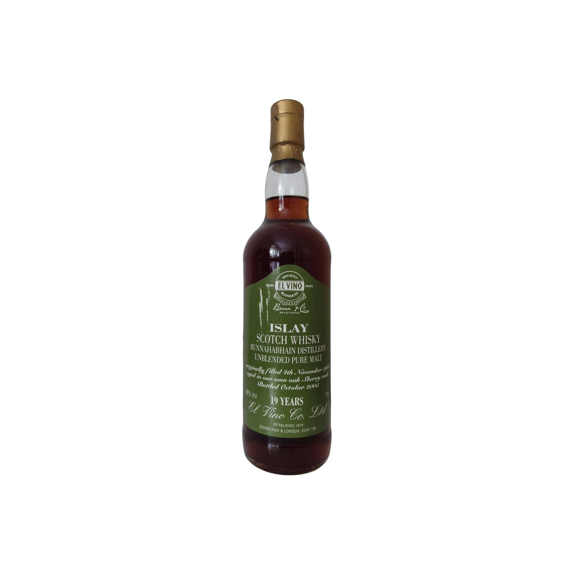 Bunnahabhain 1985 19 Years Single Malt Whisky
