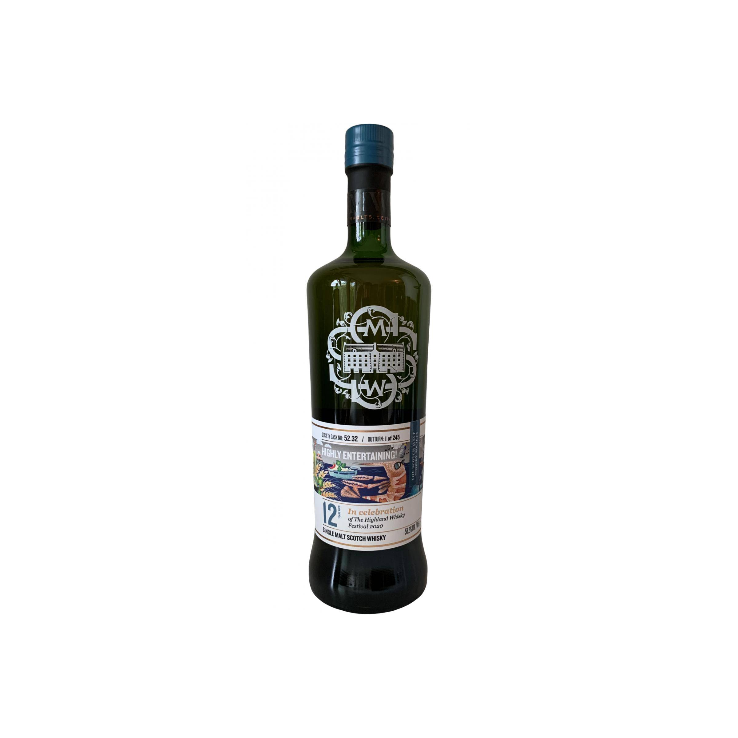 The Scotch Malt Whisky Society 2007 12 Years Single Malt Whisky