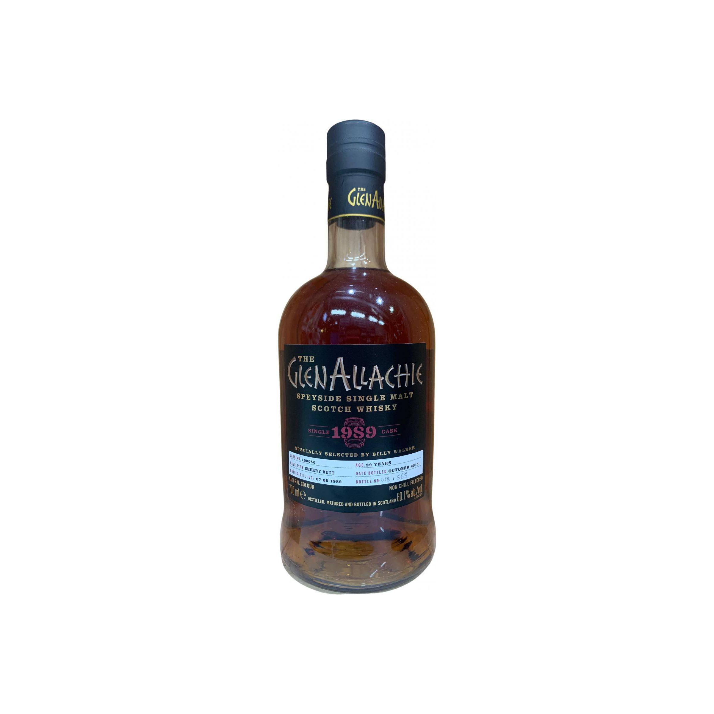 The GlenAllachie Single Cask 1989 29 Years Single Malt Whisky