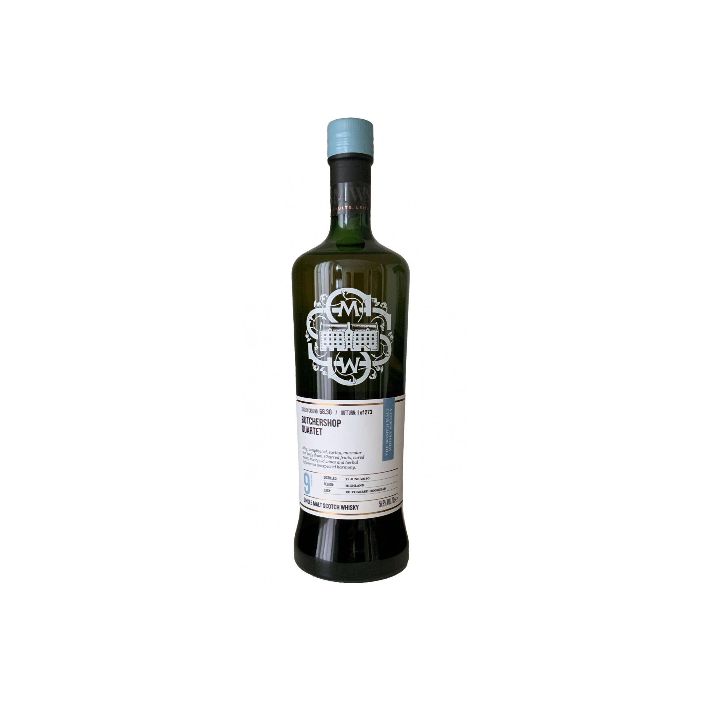 The Scotch Malt Whisky Society 2010 9 Years Single Malt Whisky