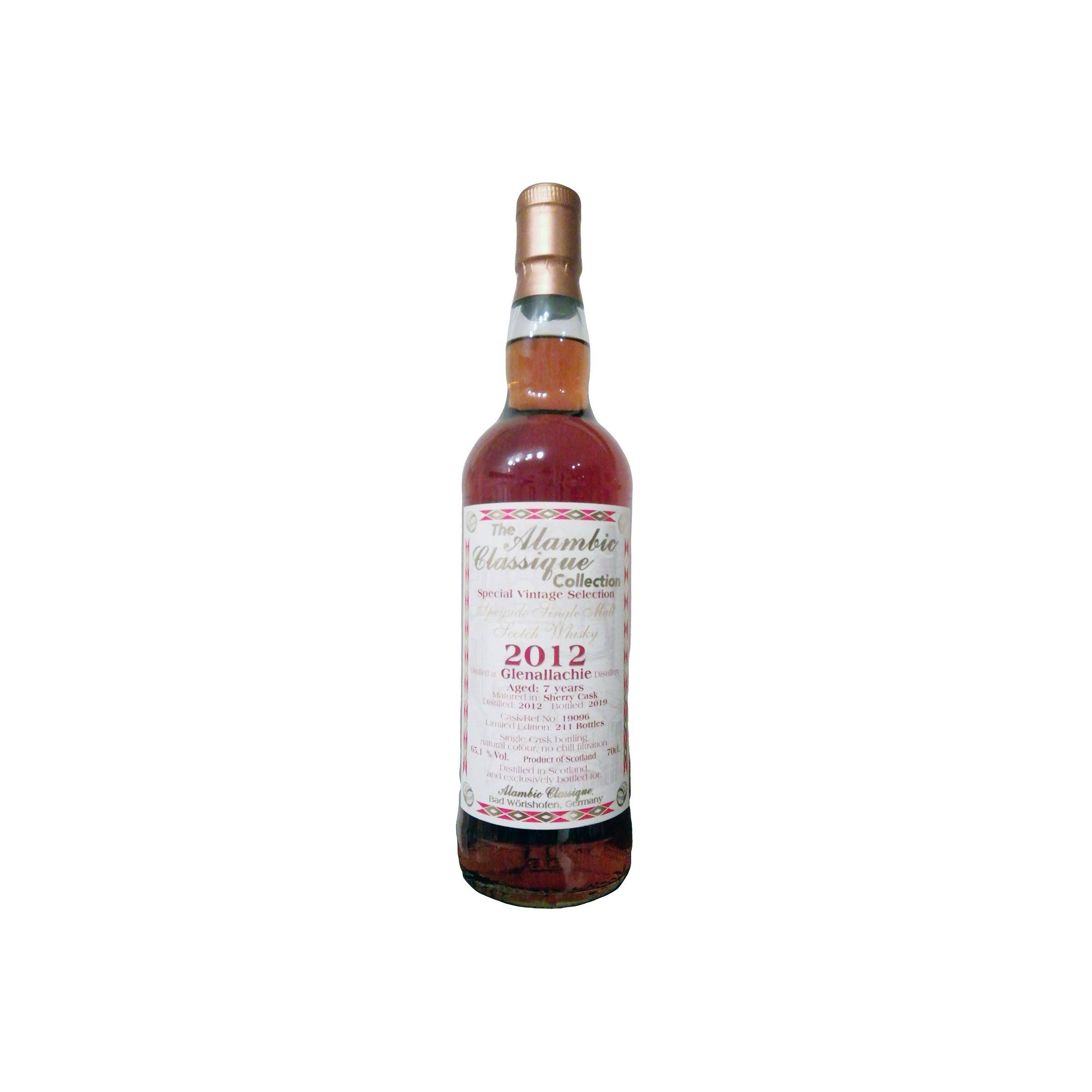 The GlenAllachie 2012 7 Years Single Malt Whisky