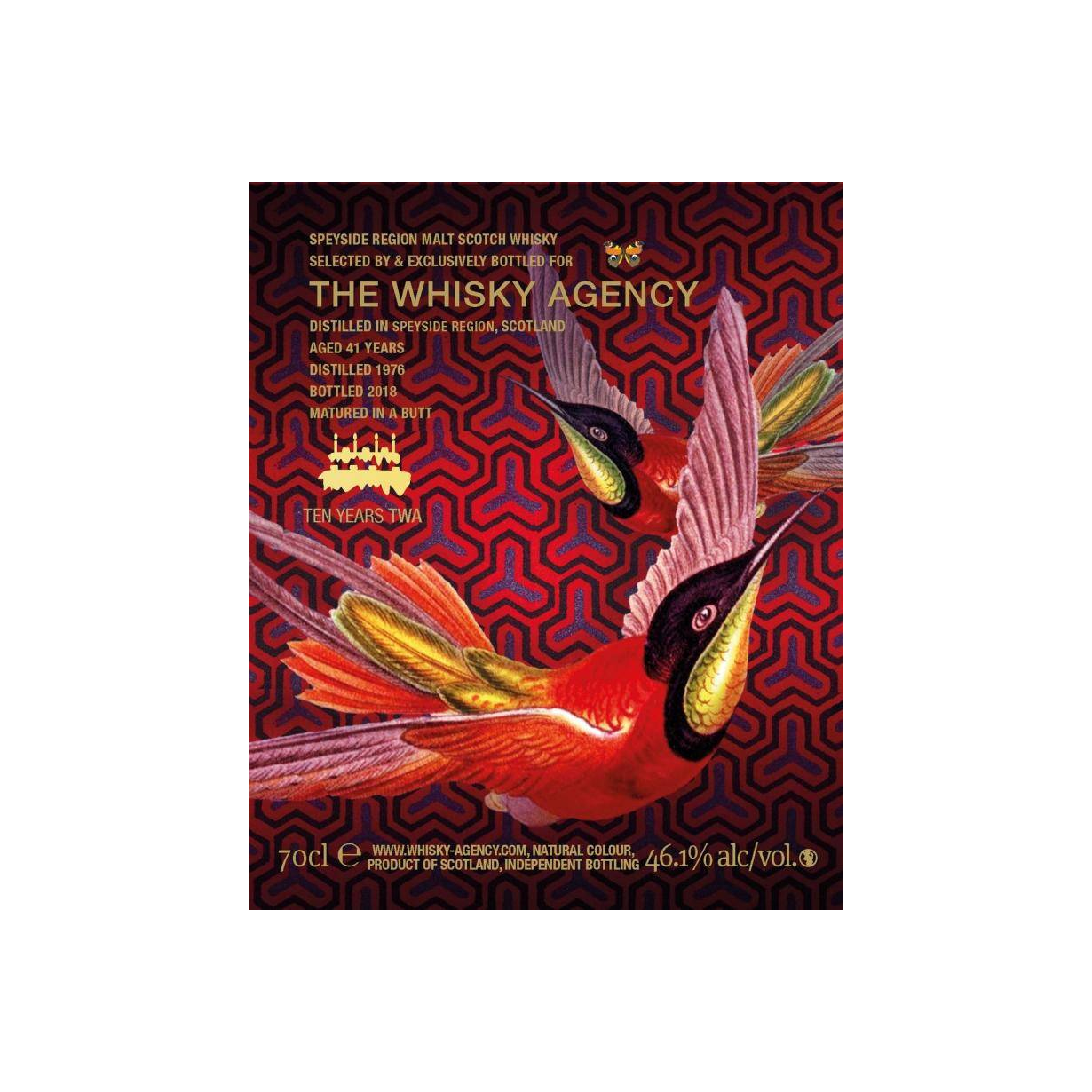 The Whisky Agency 1976 41 Years Blended Malt Whisky