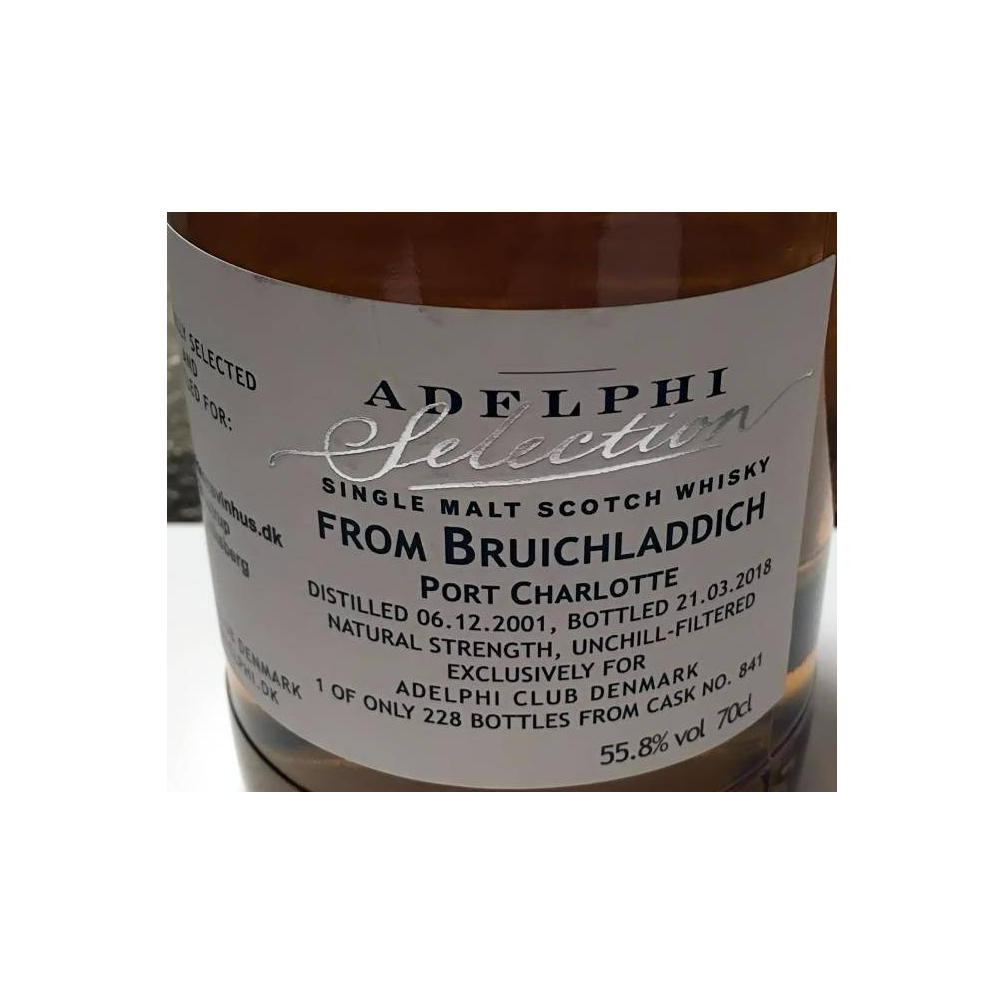 Bruichladdich Limited Edition 2001 16 Years Single Malt Whisky 2