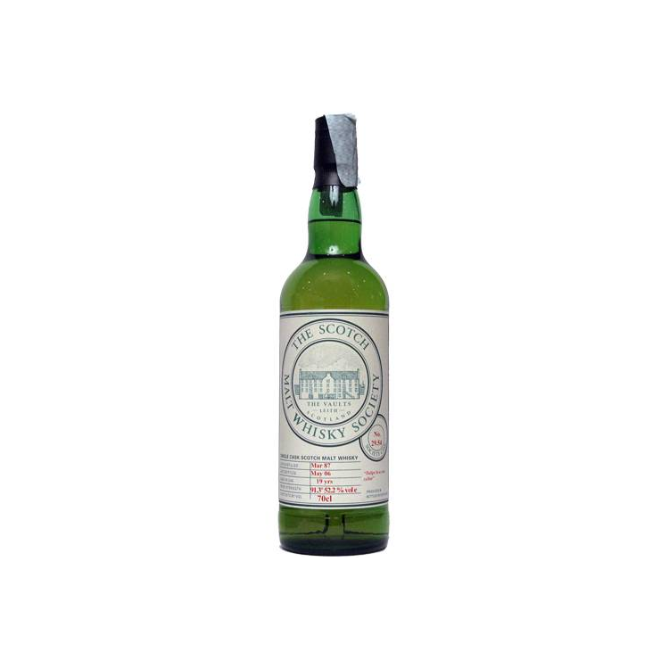 The Scotch Malt Whisky Society 1987 19 Years Single Malt Whisky