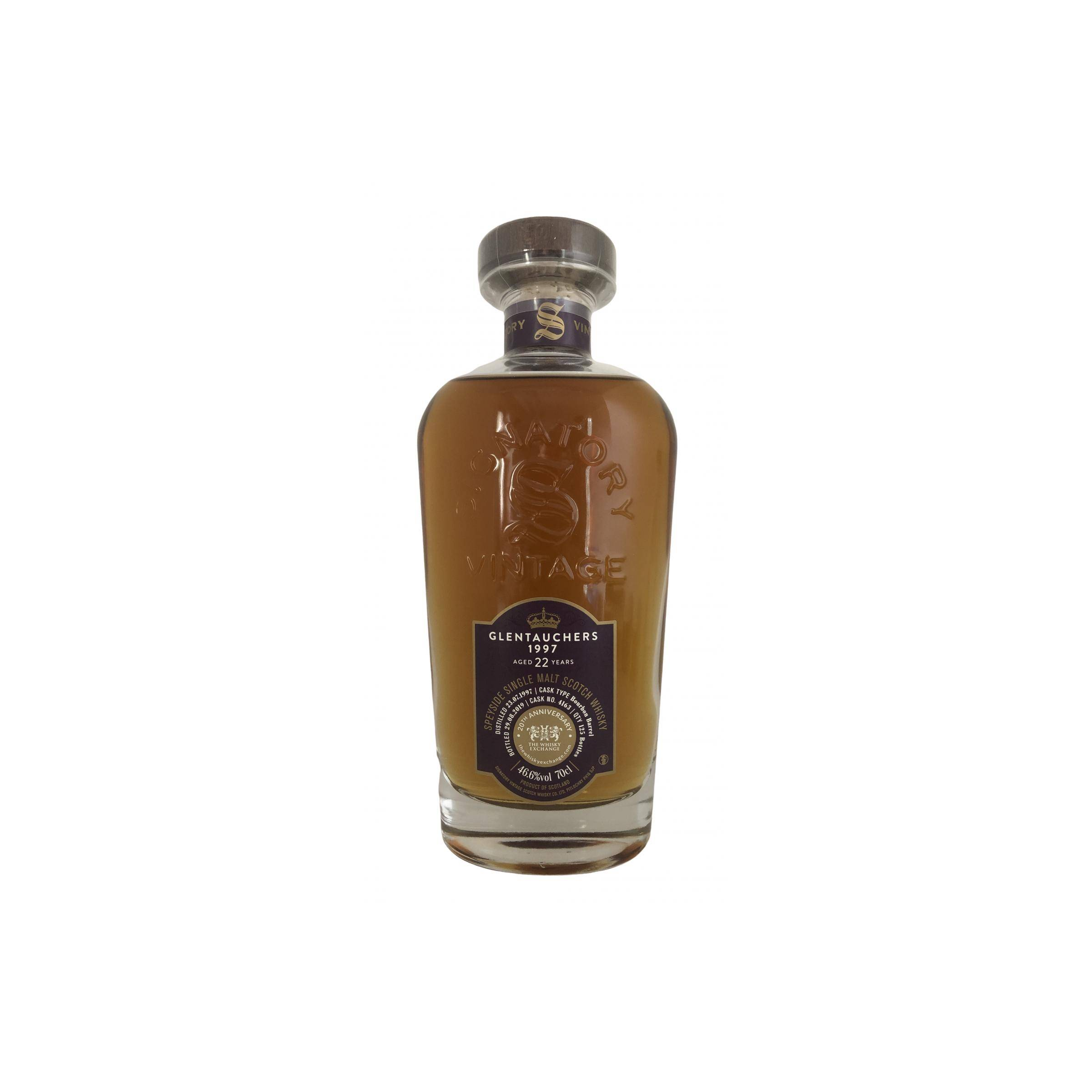Glentauchers Cask Strength Collection 1997 22 Years Single Malt Whisky