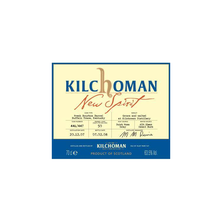 Kilchoman 2007 Single Malt Whisky 2