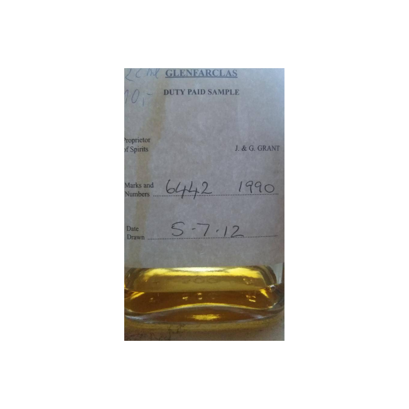 Glenfarclas 1990 22 Years Single Malt Whisky