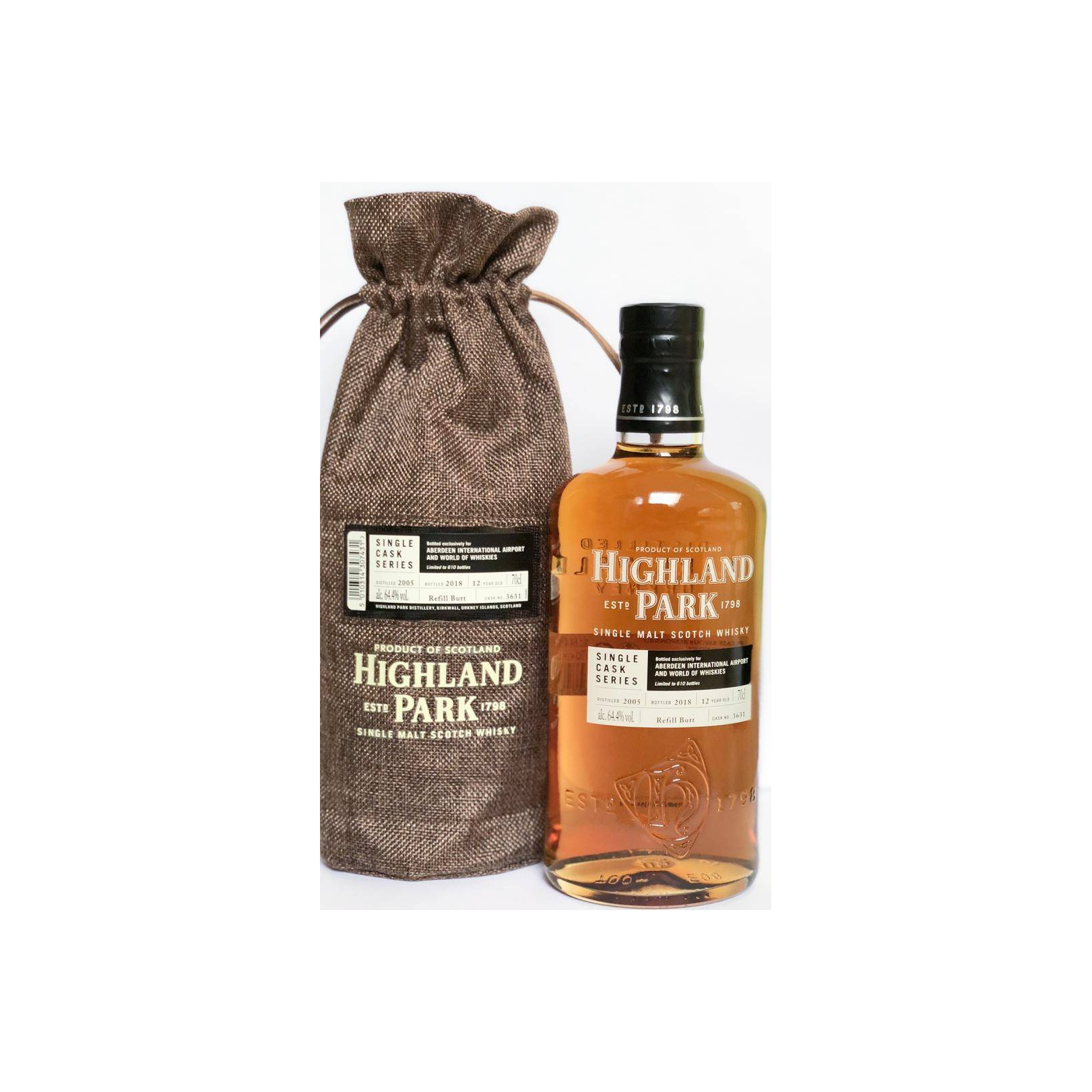 Highland Park Single Cask 2005 12 Years Single Malt Whisky 3