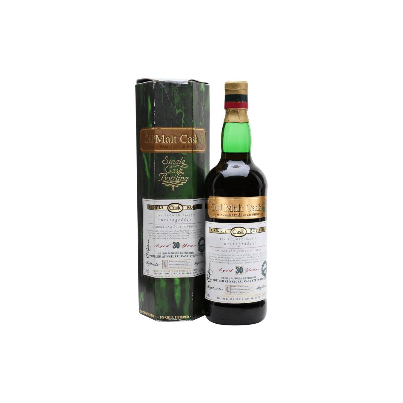 Brora Old Malt Cask 1972 30 Years Single Malt Whisky 2