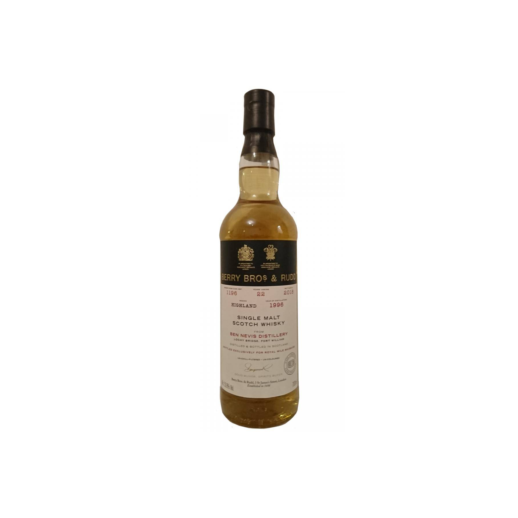 Ben Nevis 1996 22 Years Single Malt Whisky
