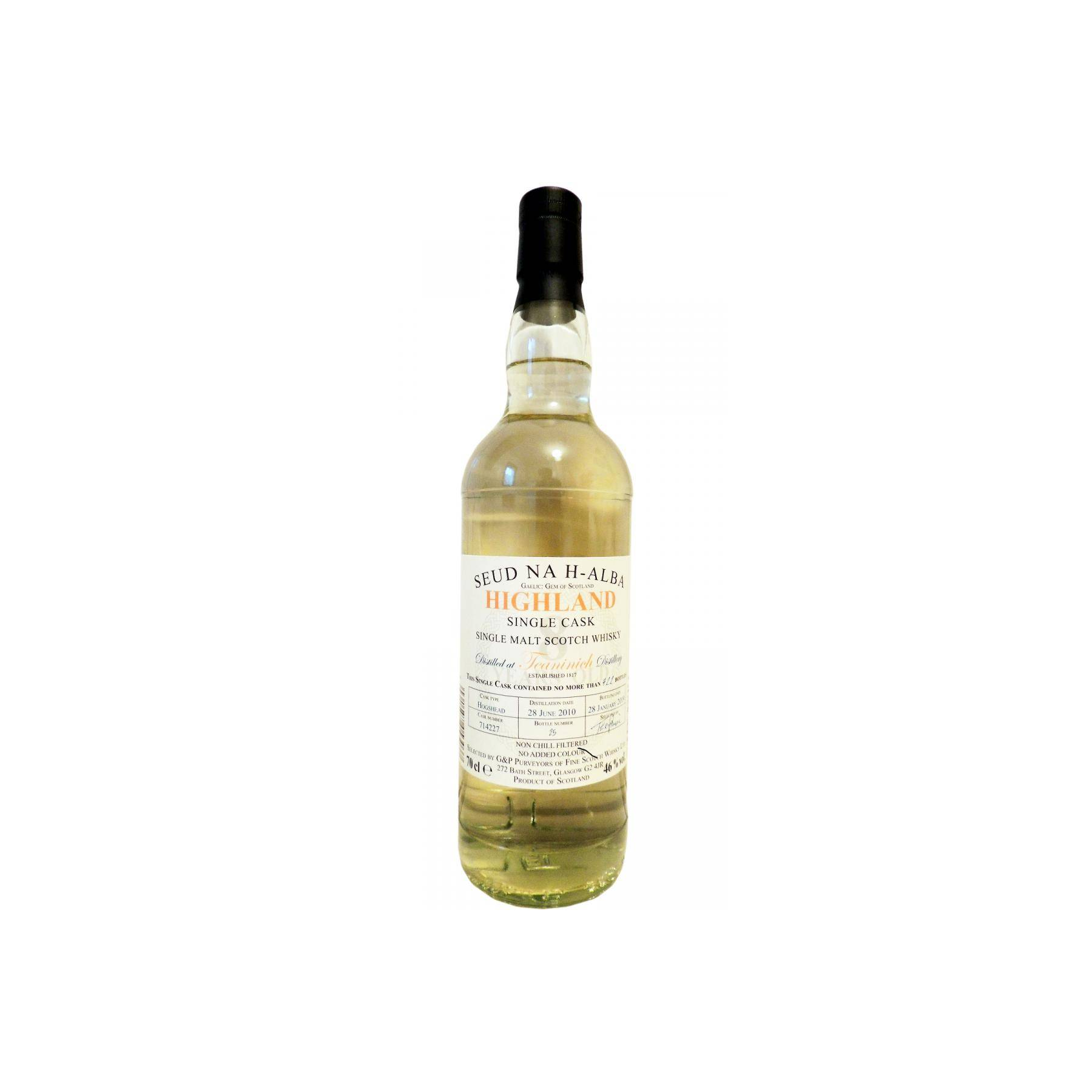 Teaninich 2010 8 Years Single Malt Whisky
