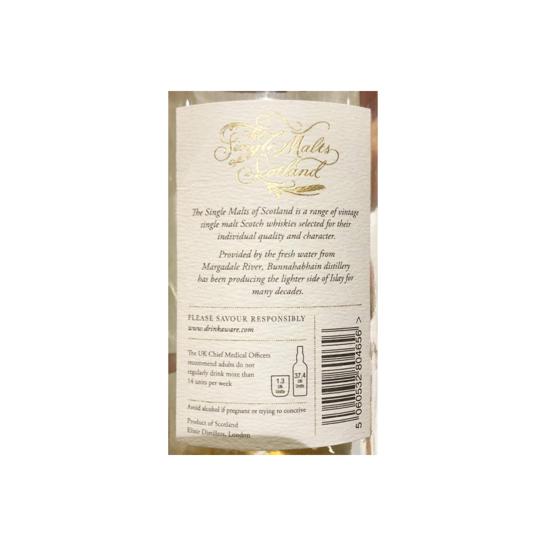Bunnahabhain The Single Malts of Scotland 2001 16 Years Single Malt Whisky 2