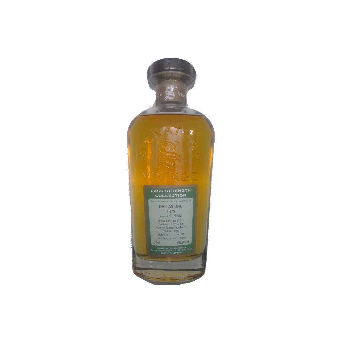 Dallas Dhu Cask Strength Collection 1975 30 Years Single Malt Whisky
