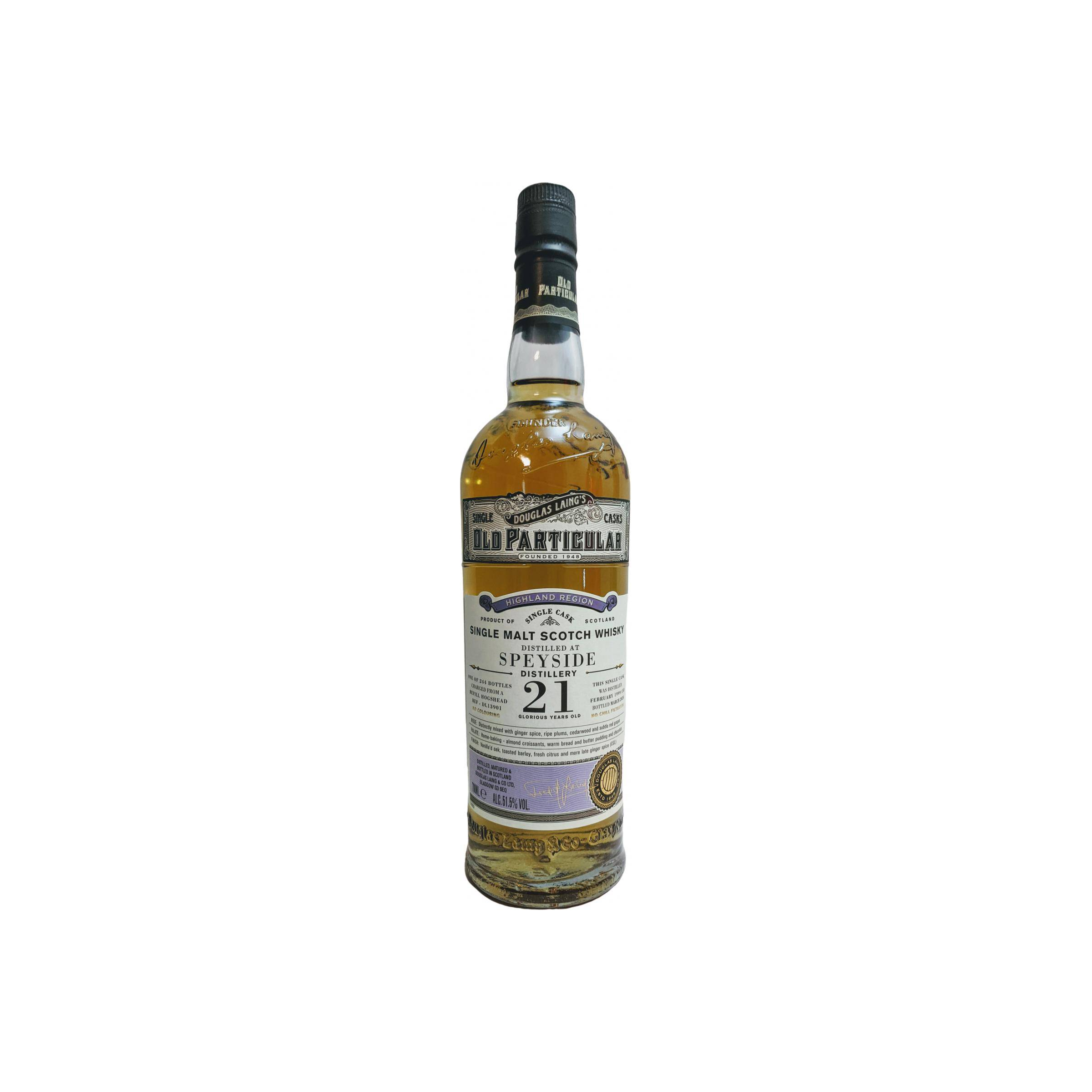 Spey Old Particular 1999 21 Years Single Malt Whisky