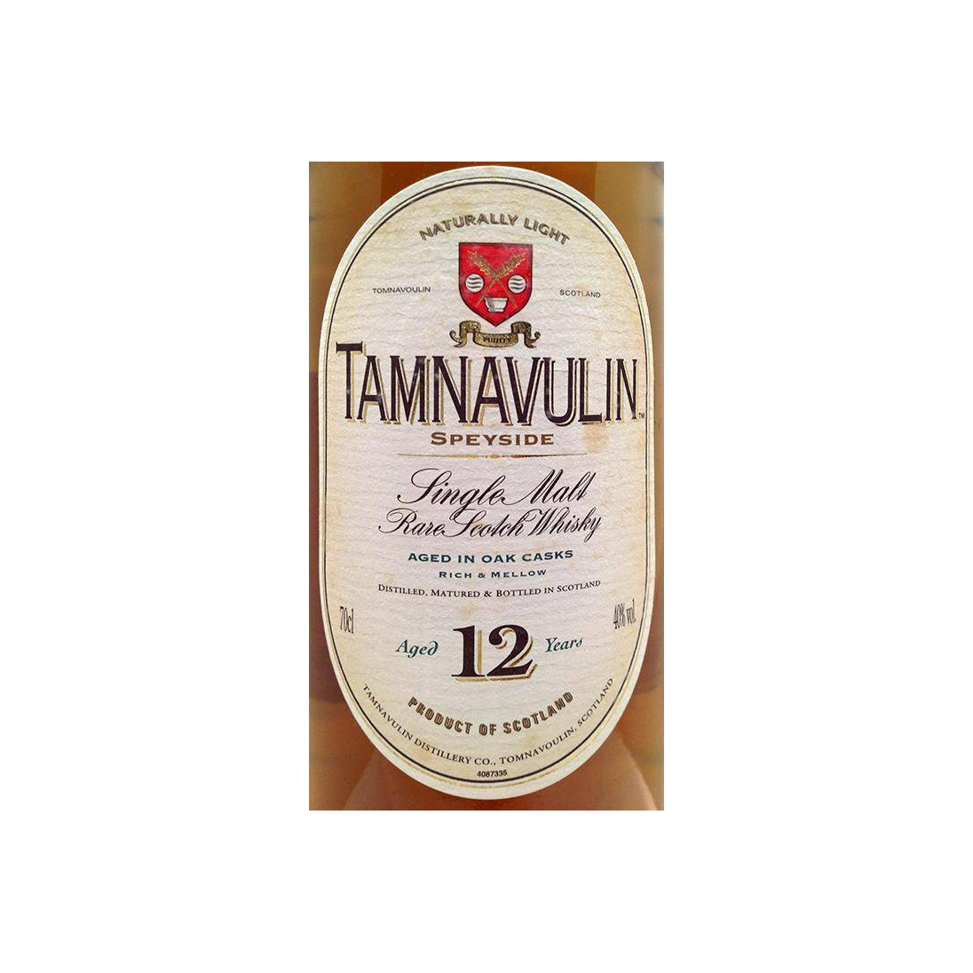Tamnavulin 12 Years Single Malt Whisky 2