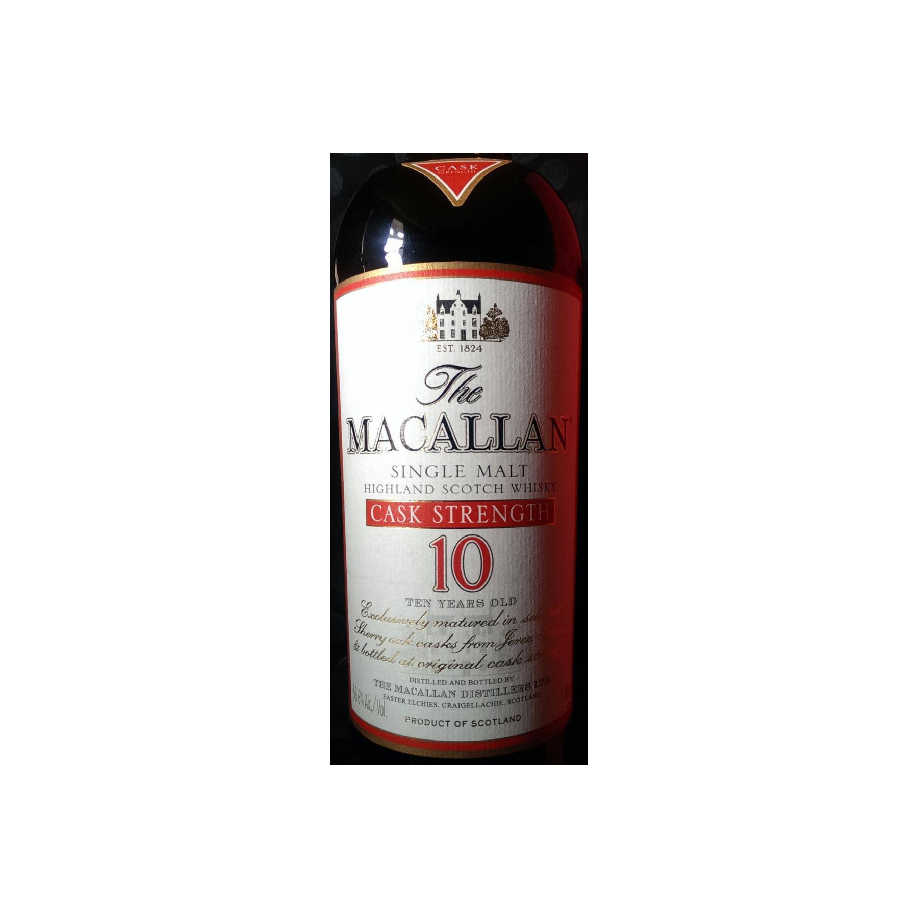 The Macallan Cask Strength Collection 10 Years Single Malt Whisky 3