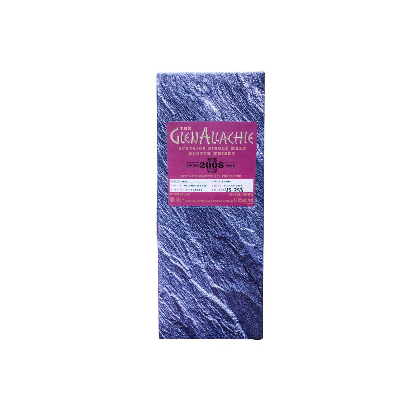 The GlenAllachie Single Cask 2008 11 Years Single Malt Whisky 2