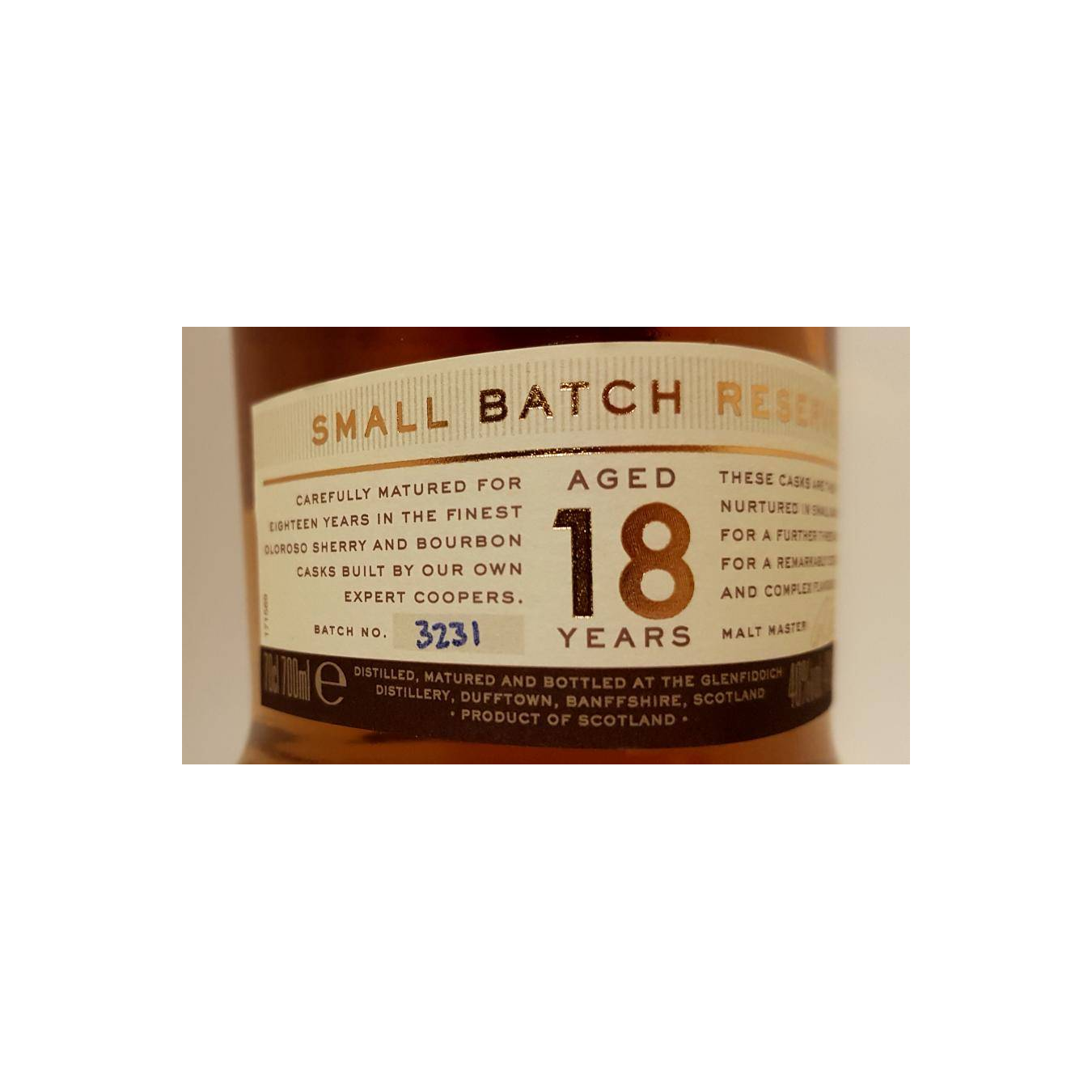 Glenfiddich 18 Years Single Malt Whisky 3