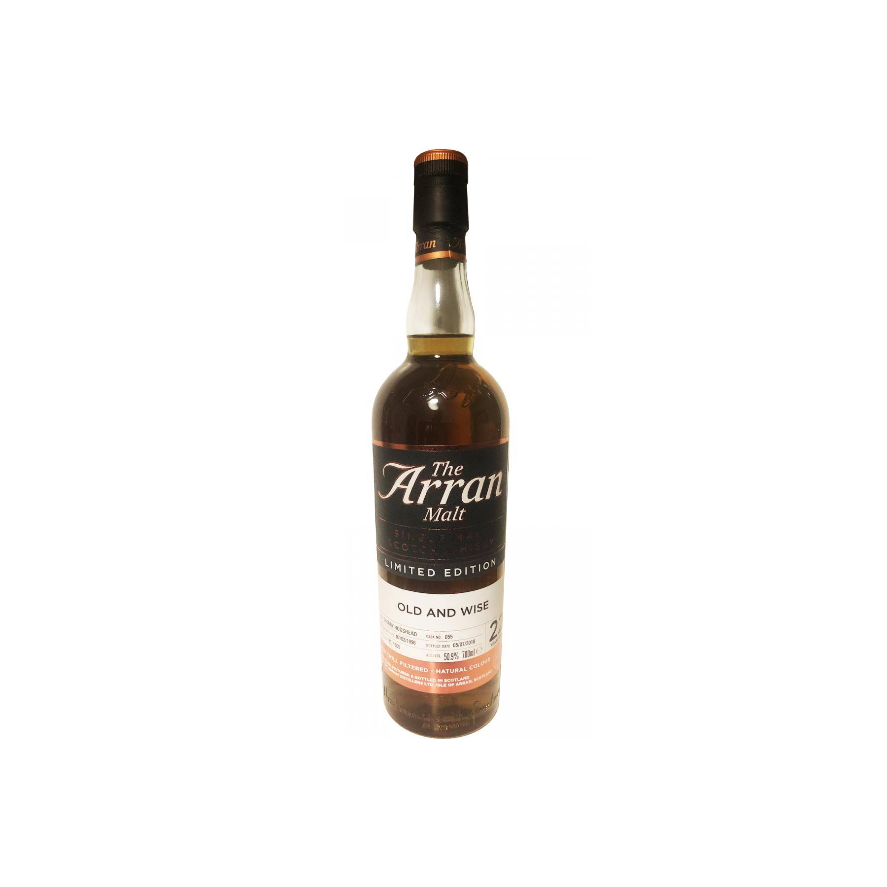 Arran Limited Edition 1996 22 Years Single Malt Whisky