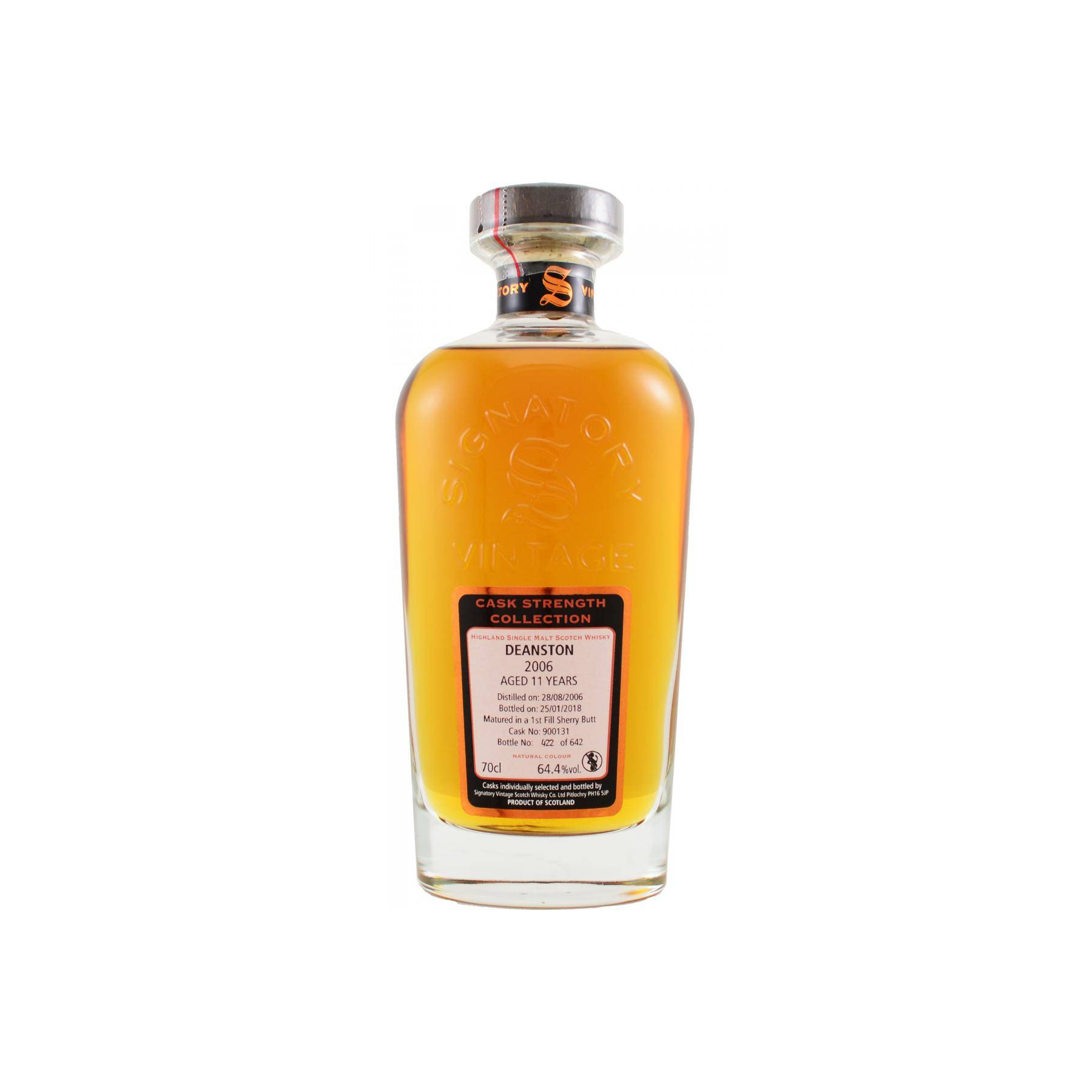 Deanston Cask Strength Collection 2006 11 Years Single Malt Whisky