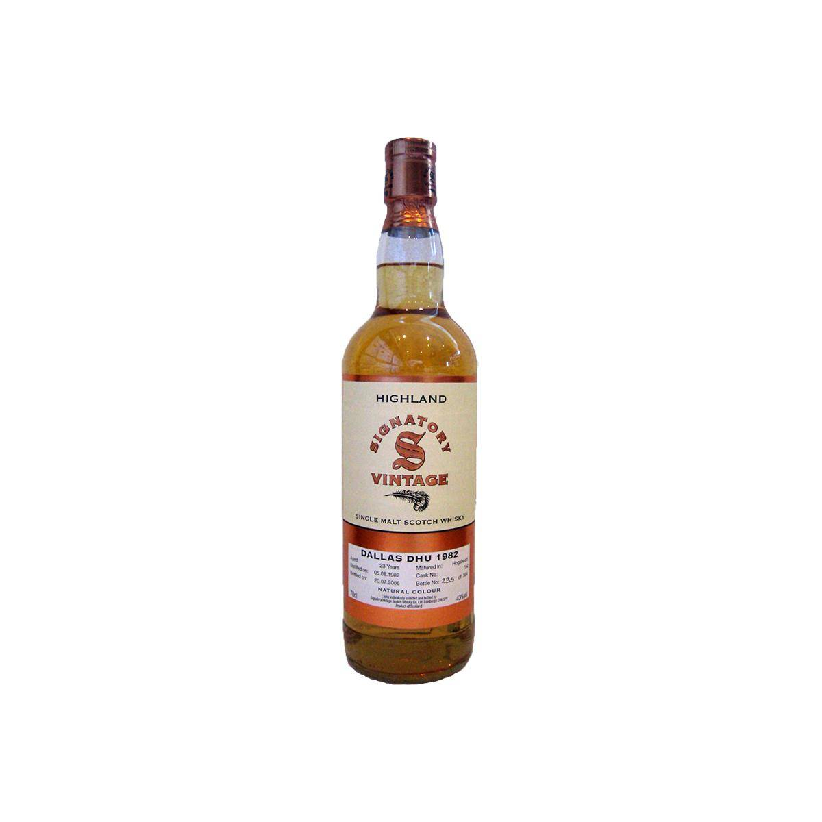 Dallas Dhu Vintage Collection 1982 23 Years Single Malt Whisky